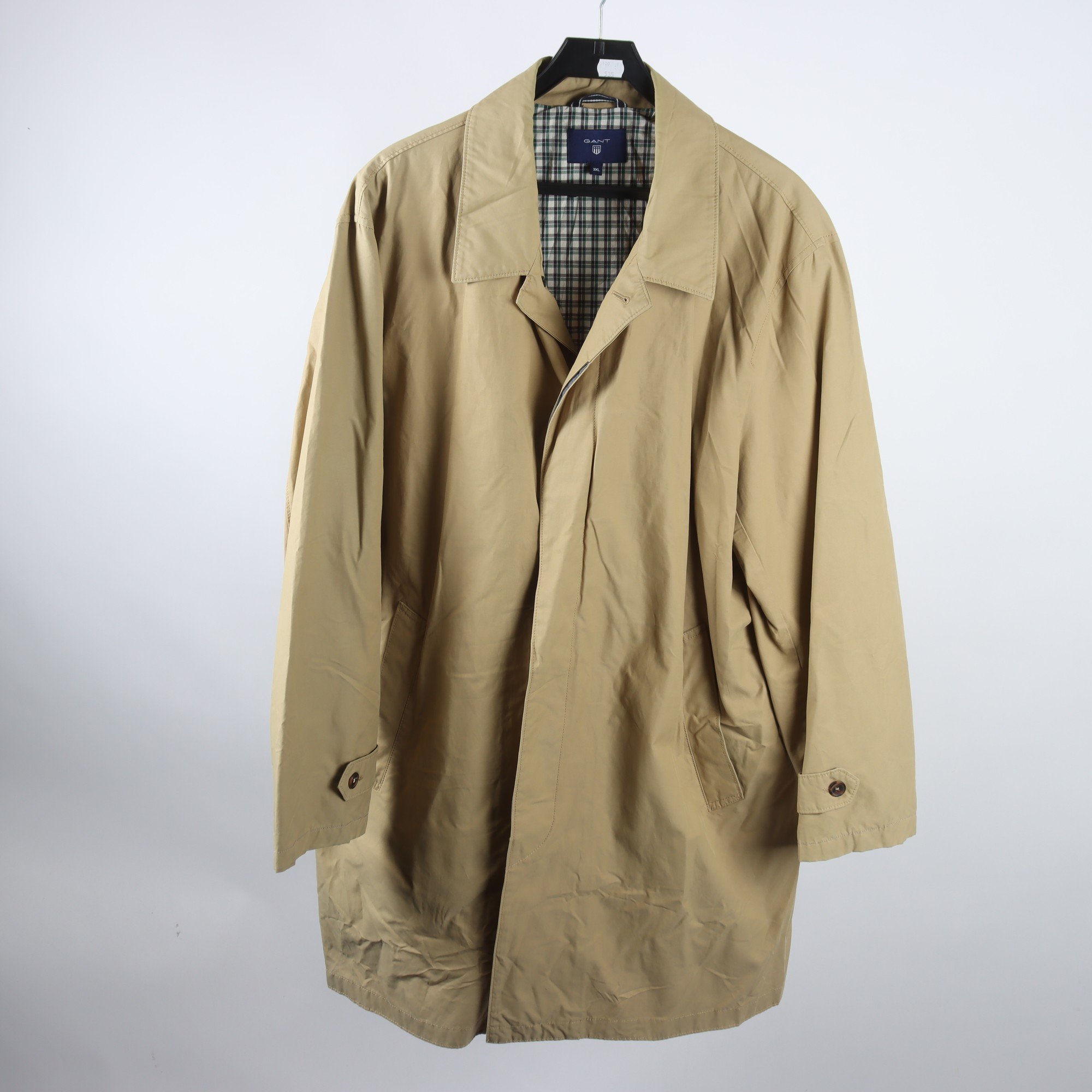 Regnrock, Gant, beige, stl. 3XL.
