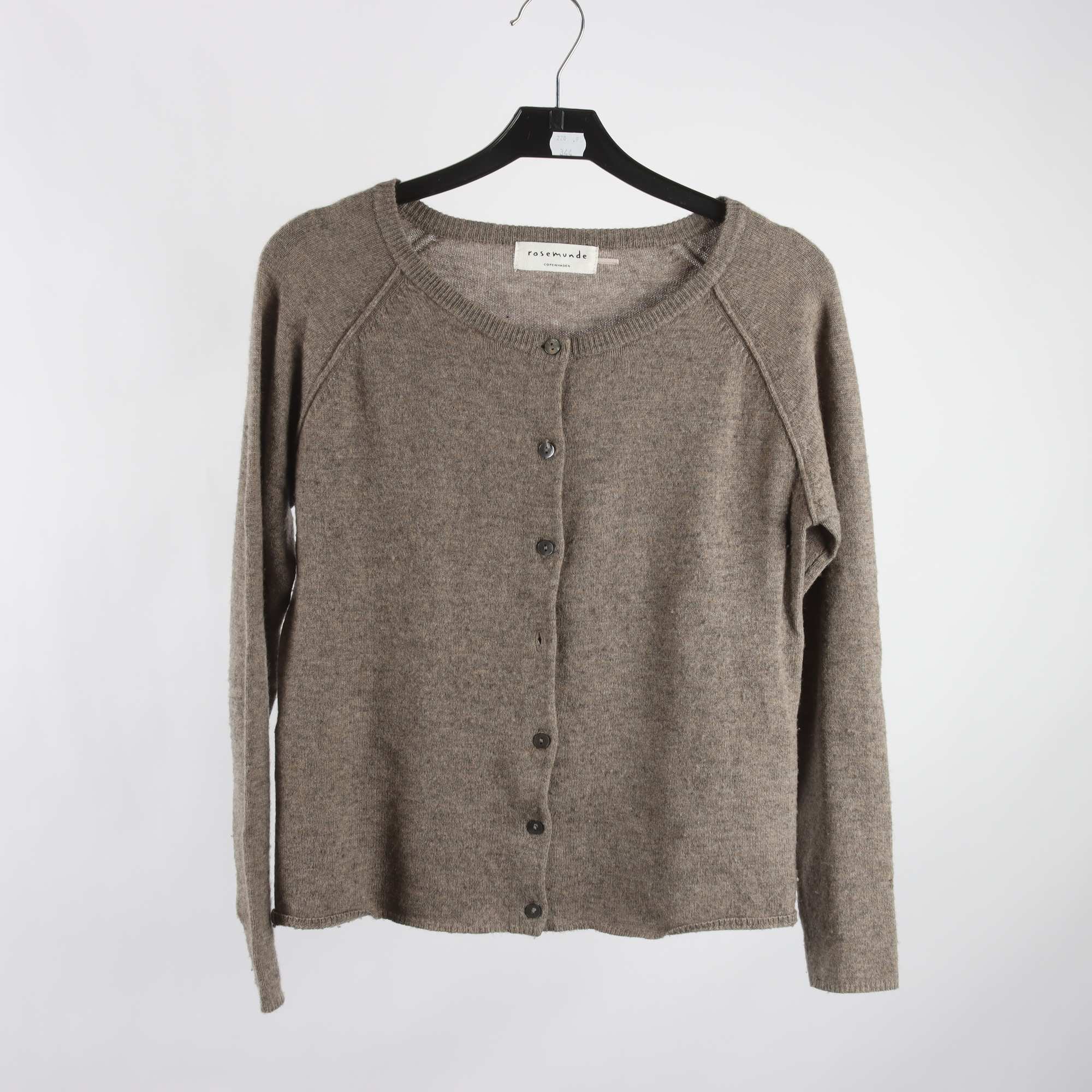 Kofta, Rosemunde, beige, ull, cashmere, stl. S.