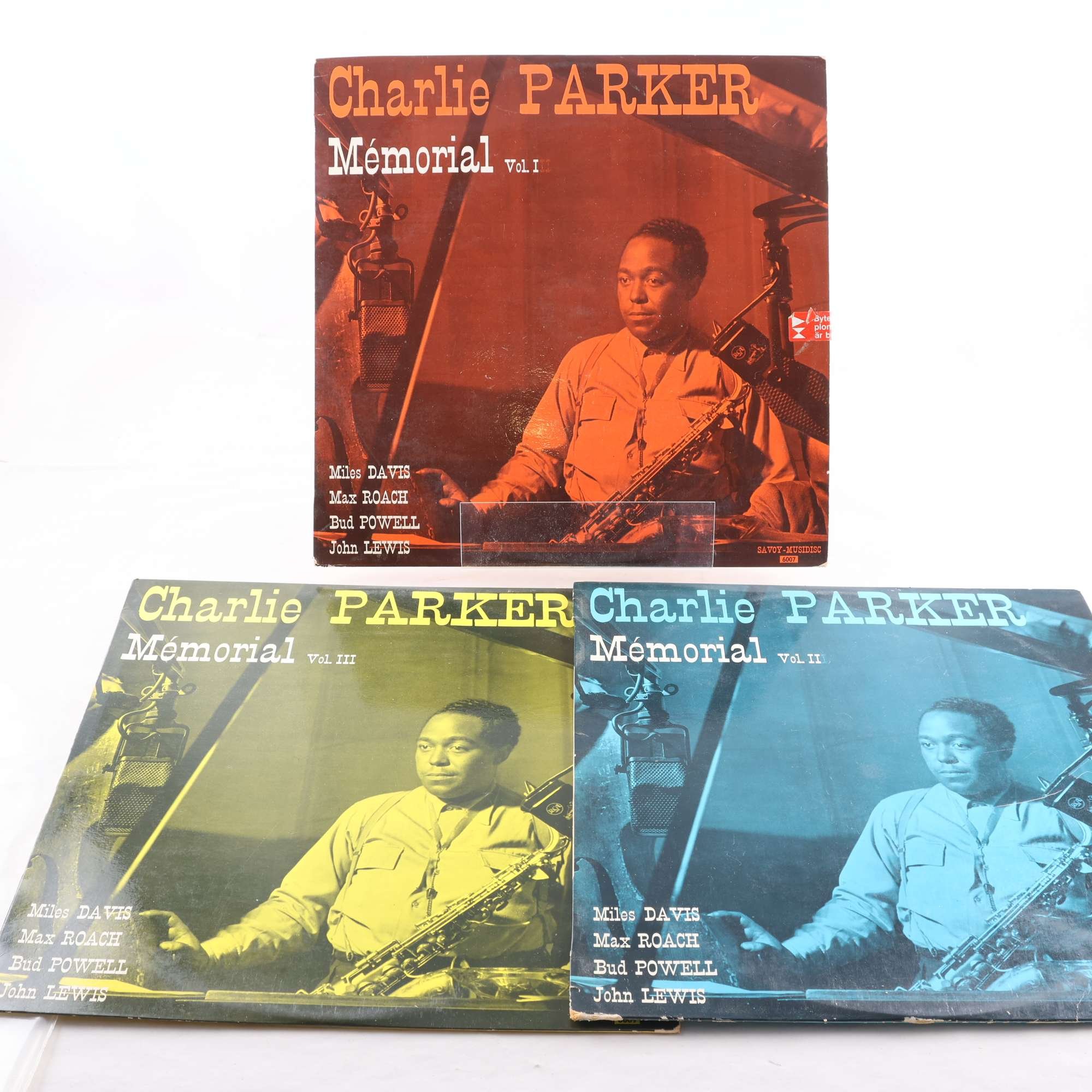 LP Charlie Parker, Vol 1-3