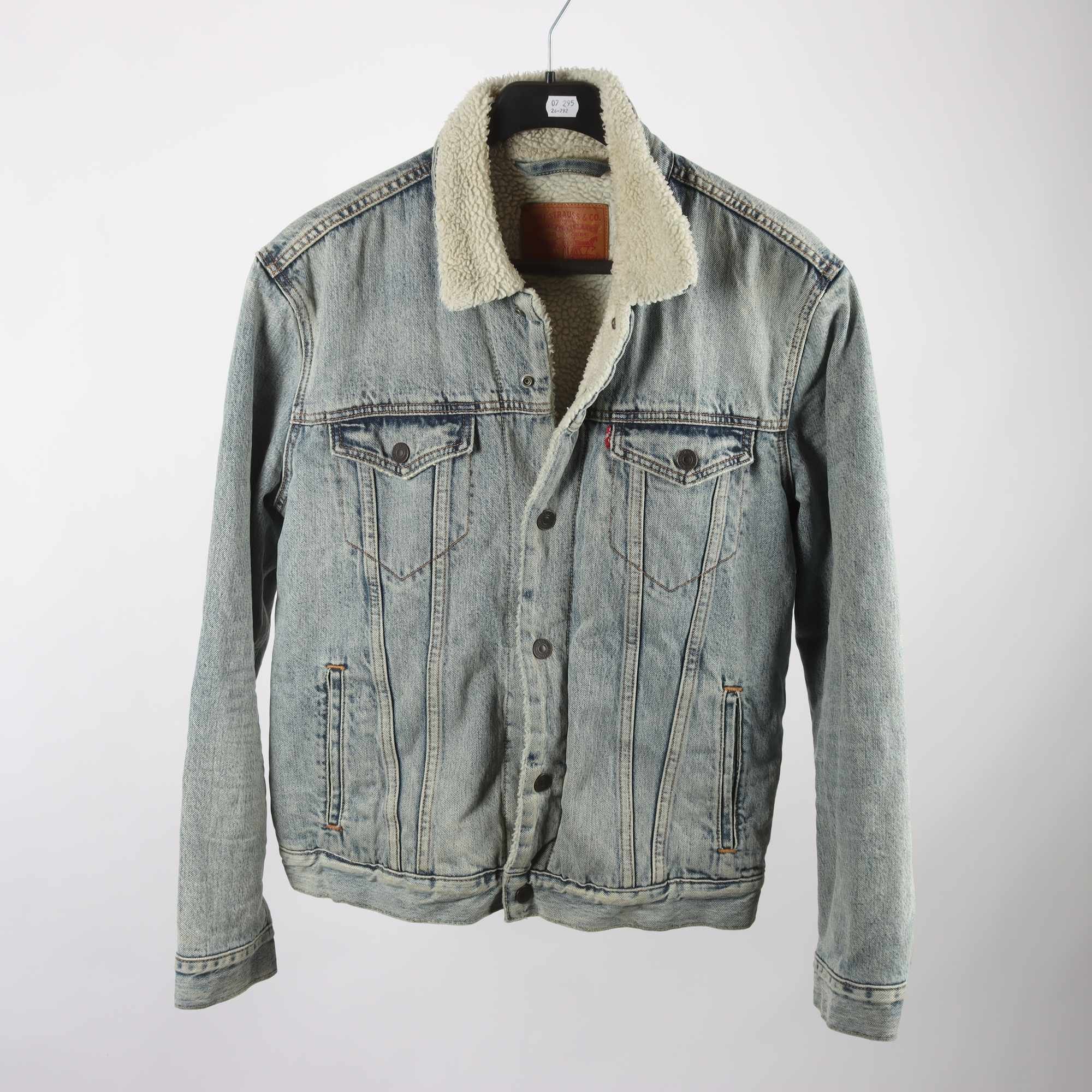 Fodrad jeansjacka, Levi’s, stl. M