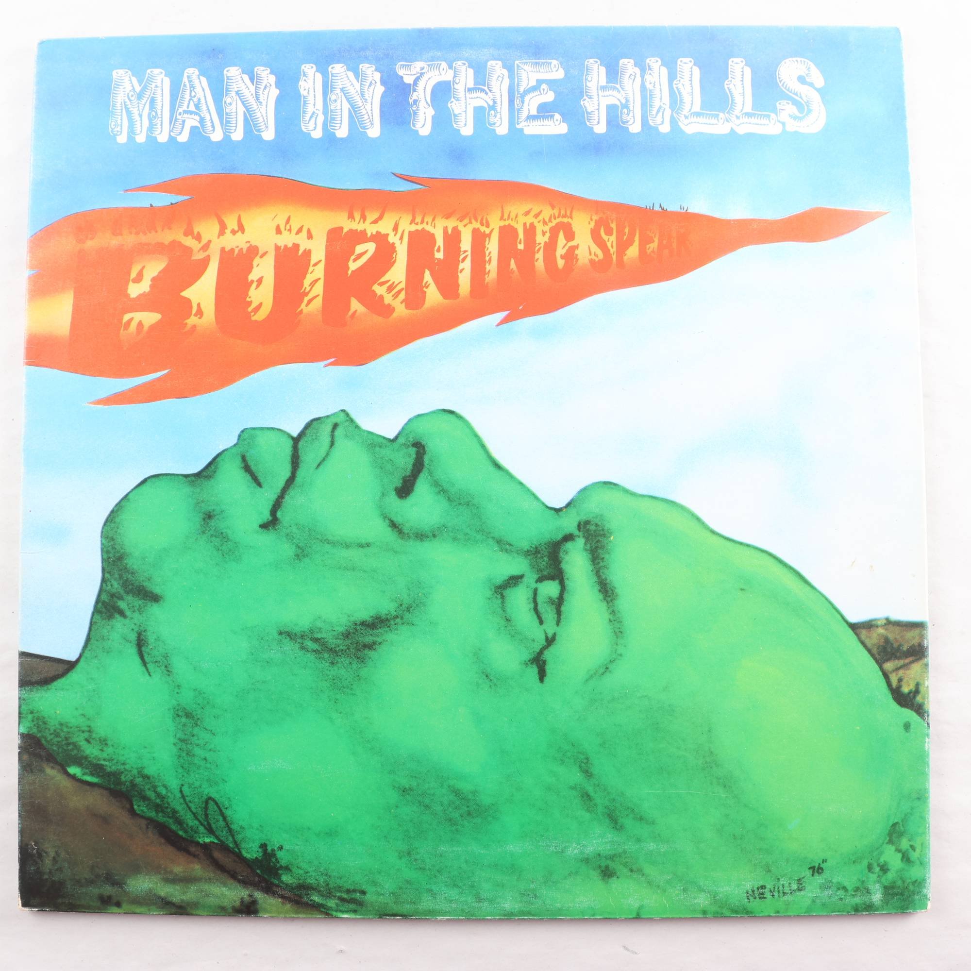 LP Burning Spear, Man In The Hills