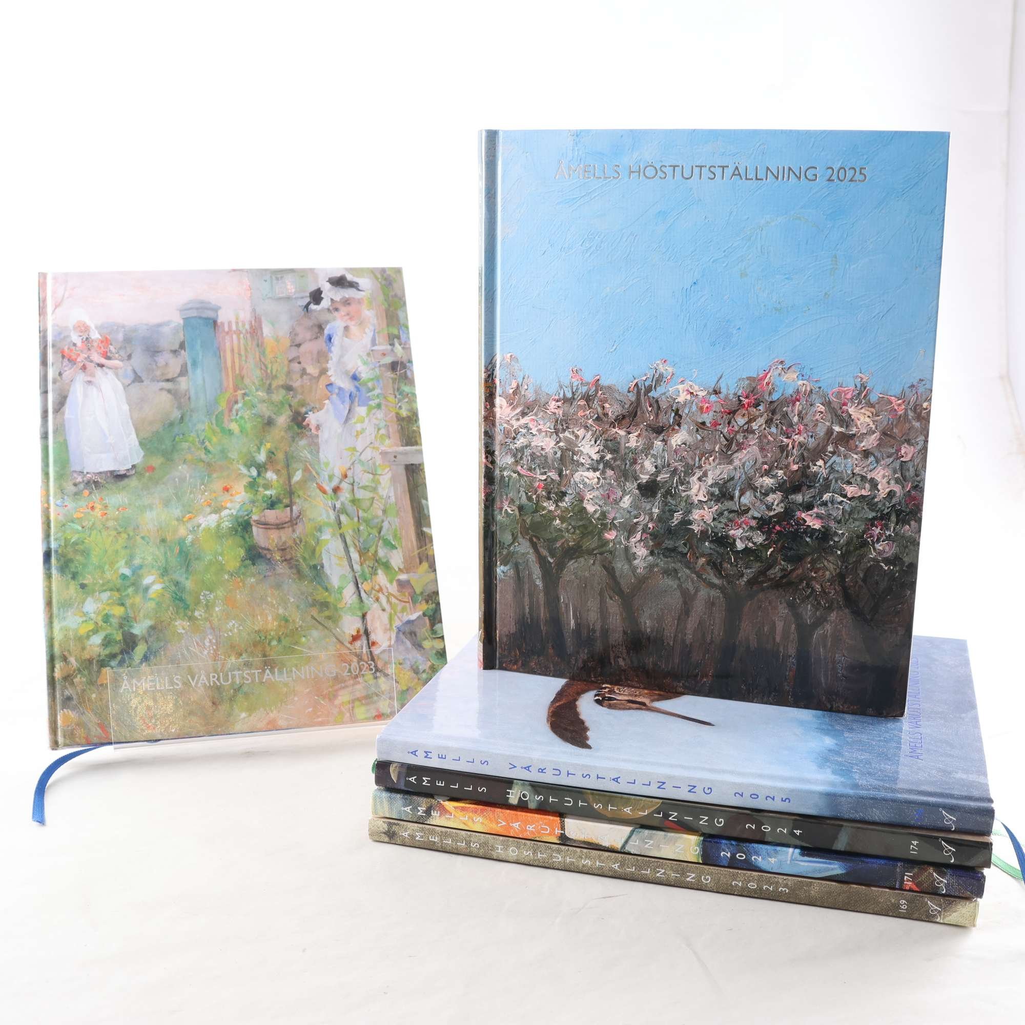 Åmells-kataloger, 6 vol., vår- och höstutställningar 2023-2025