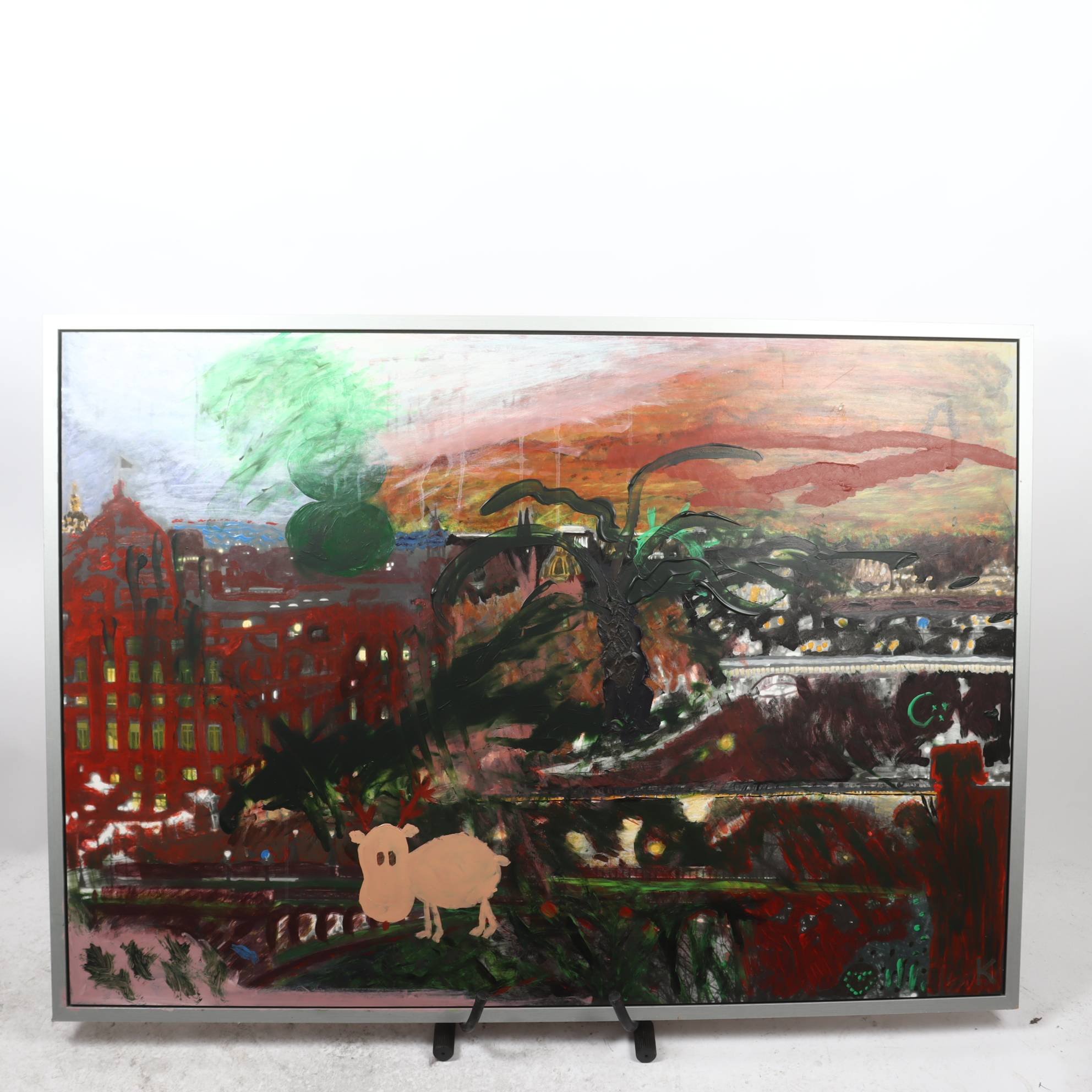 Blandteknik, tillskriven Peter Köhler, (f. 1971). Endast avhämtning.