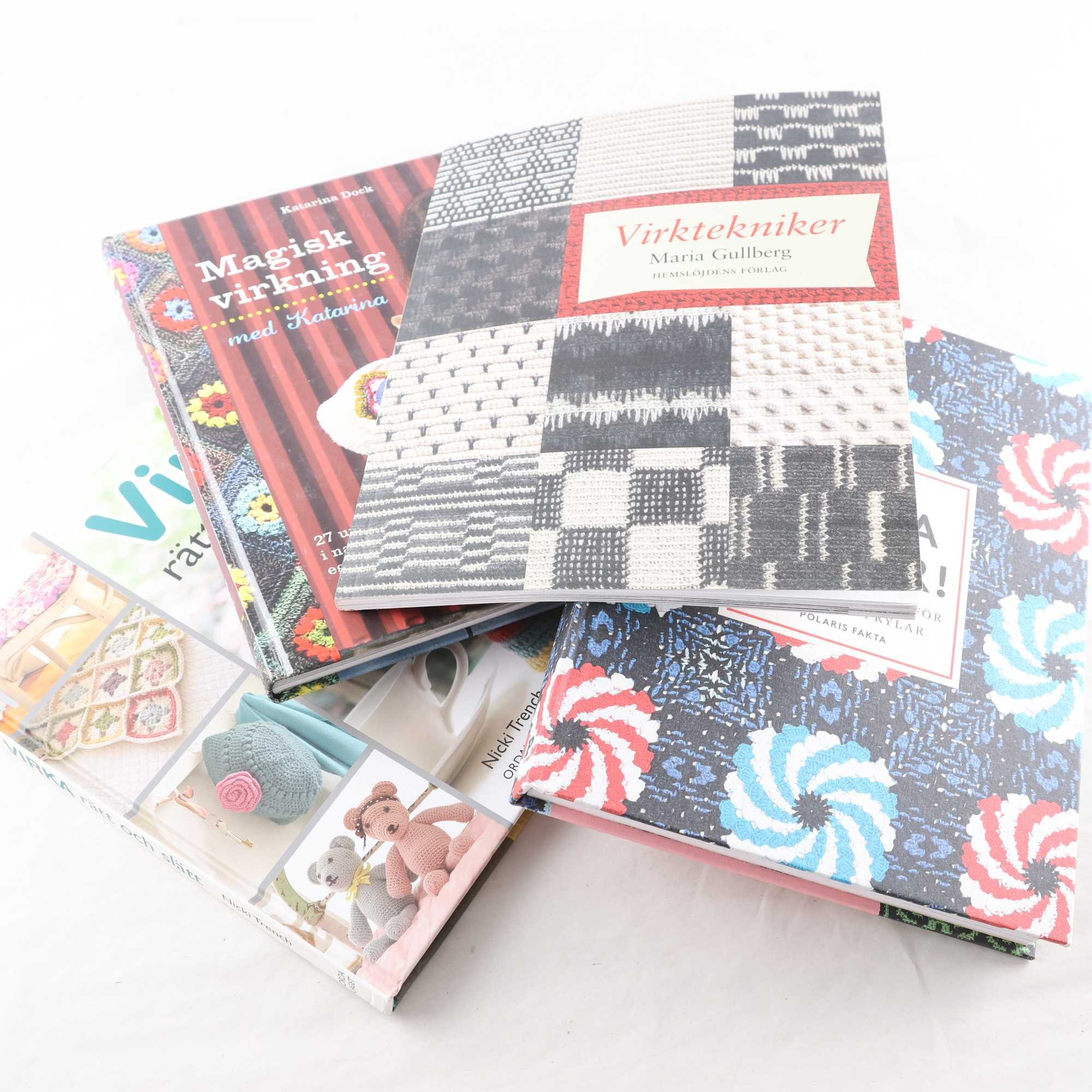 Virkning, bokpaket med 4 volymer