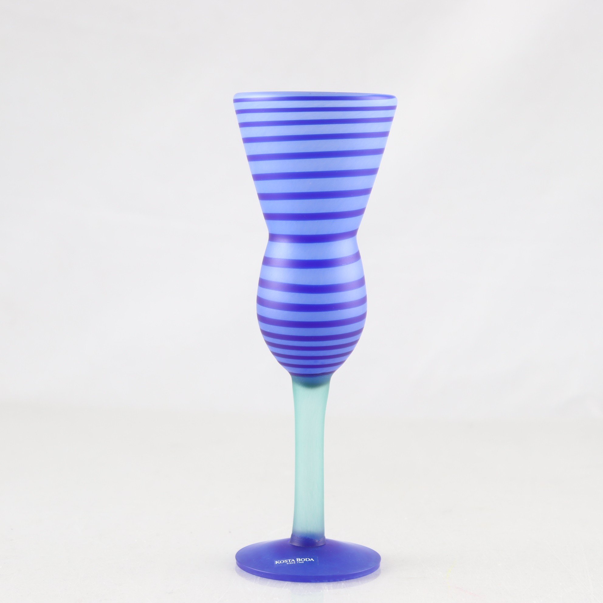 Pokalglas, Kosta boda, ’Delight’ Gunnel Sahlin, sign.