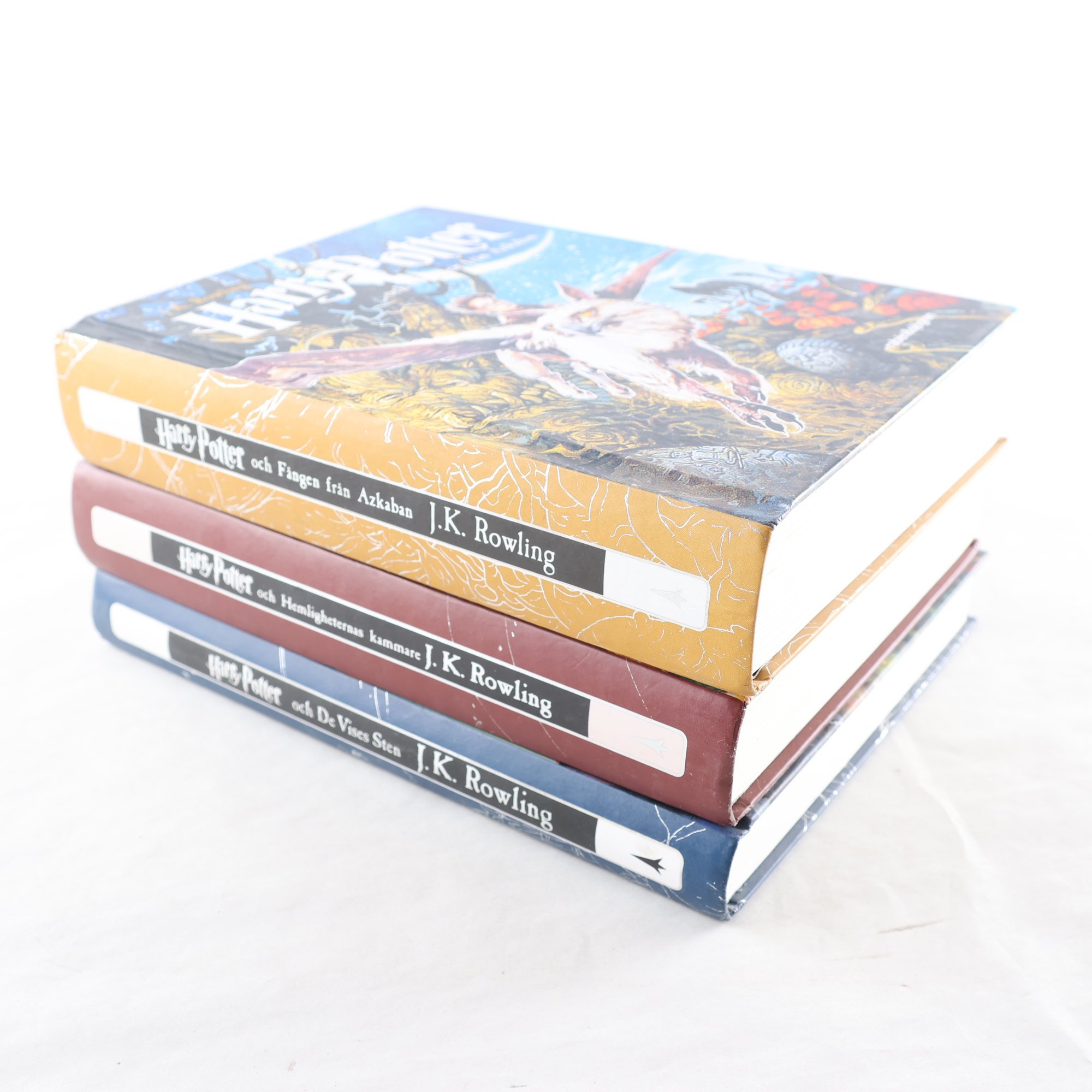 J.K. Rowling, Harry Potter, bokpaket med de tre första delarna