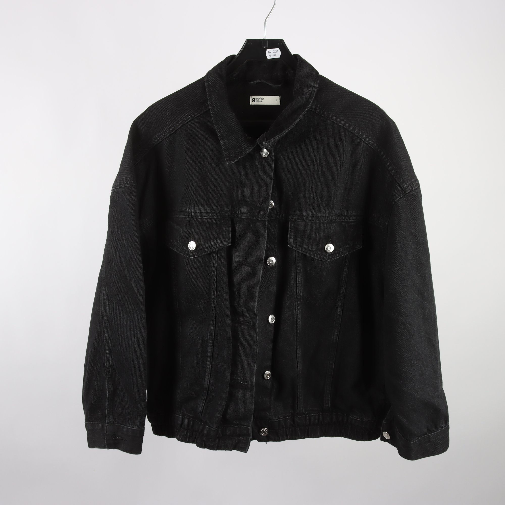 Jeansjacka, Gina Tricot, stl. L