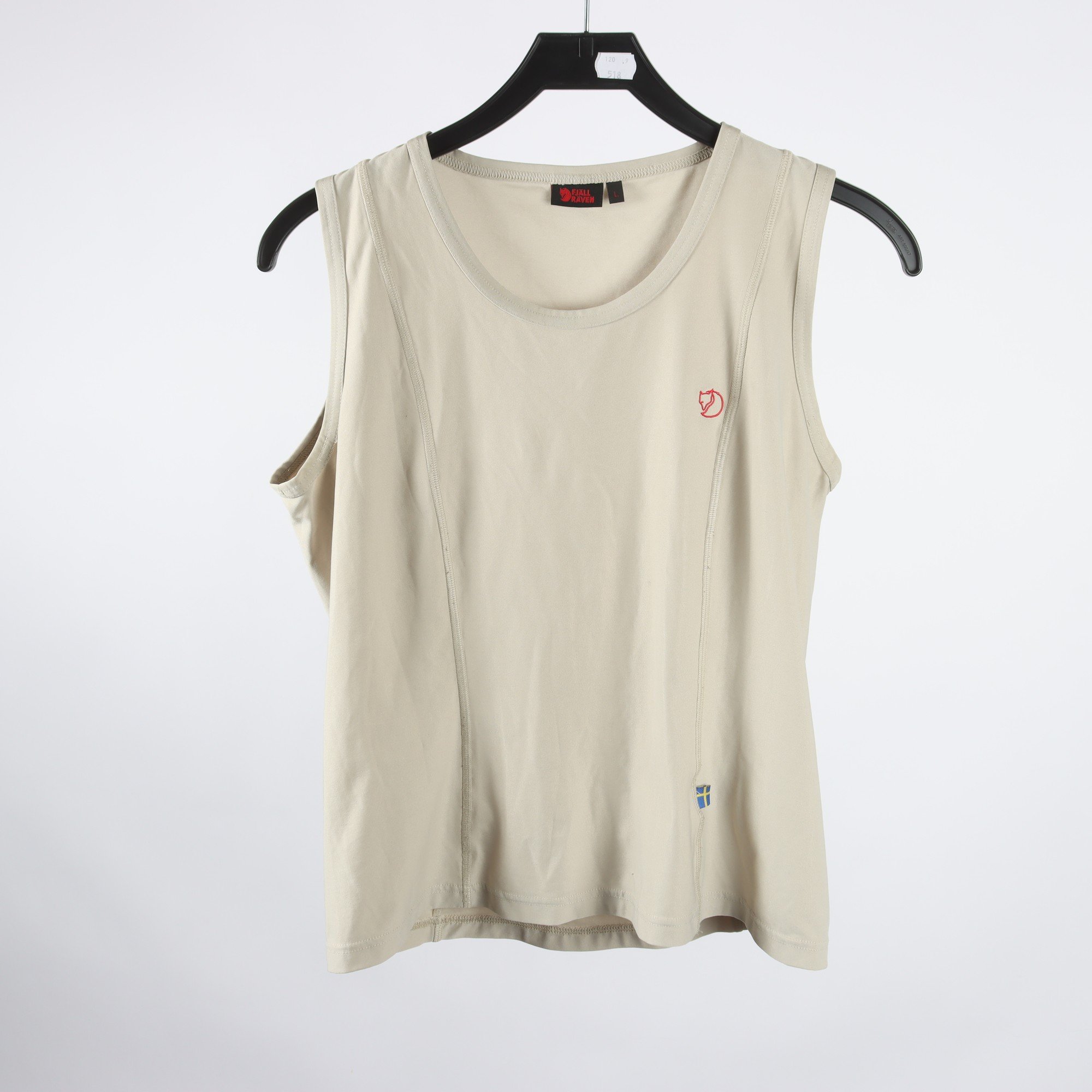 Träningslinne, Fjällräven, beige, stl. L.