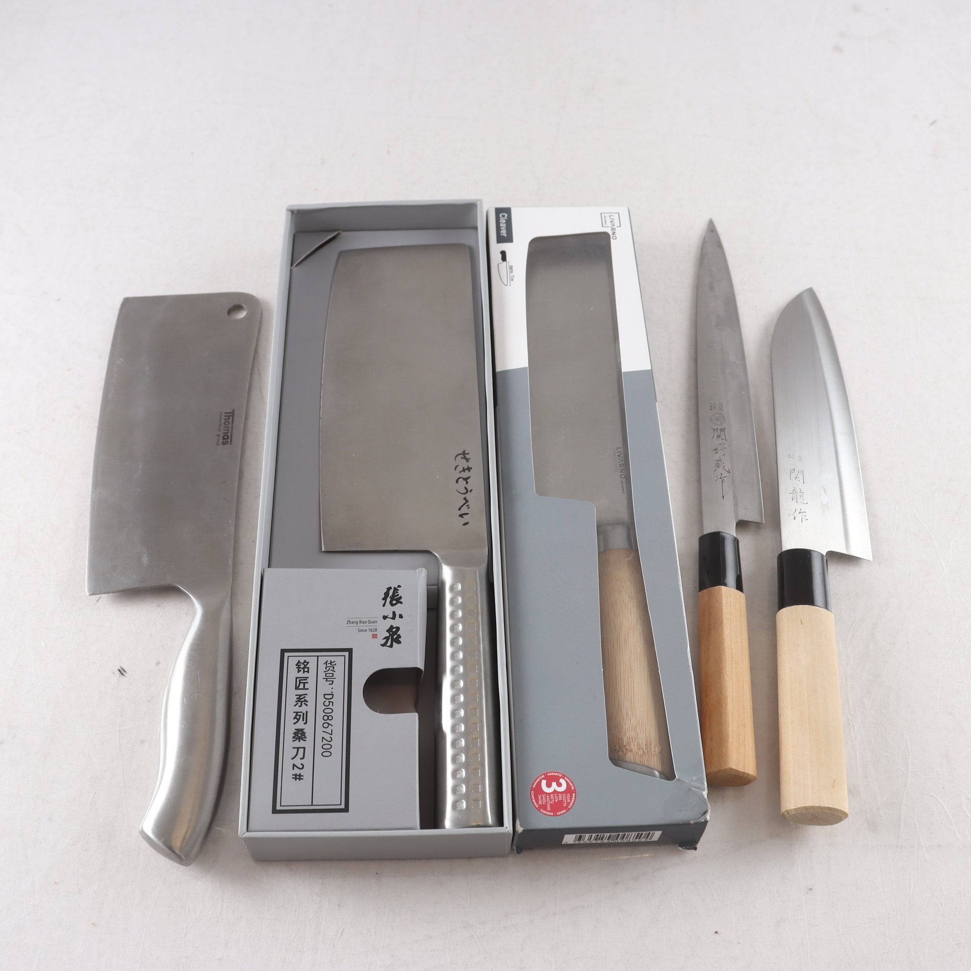 Knivar, olika märken, 5 st. Samfraktas ej.