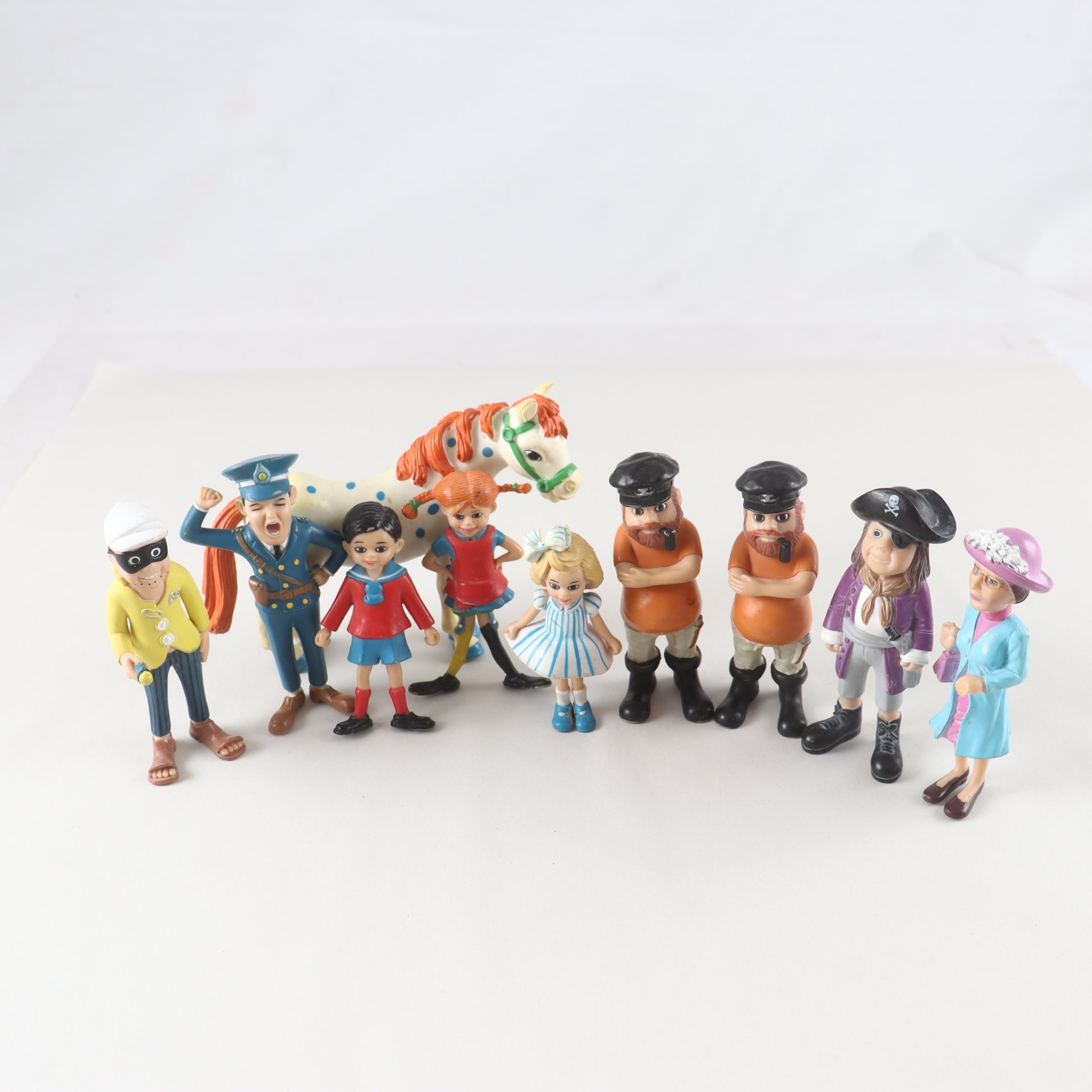 Figurer, Pippi Långstrump, blandat.
