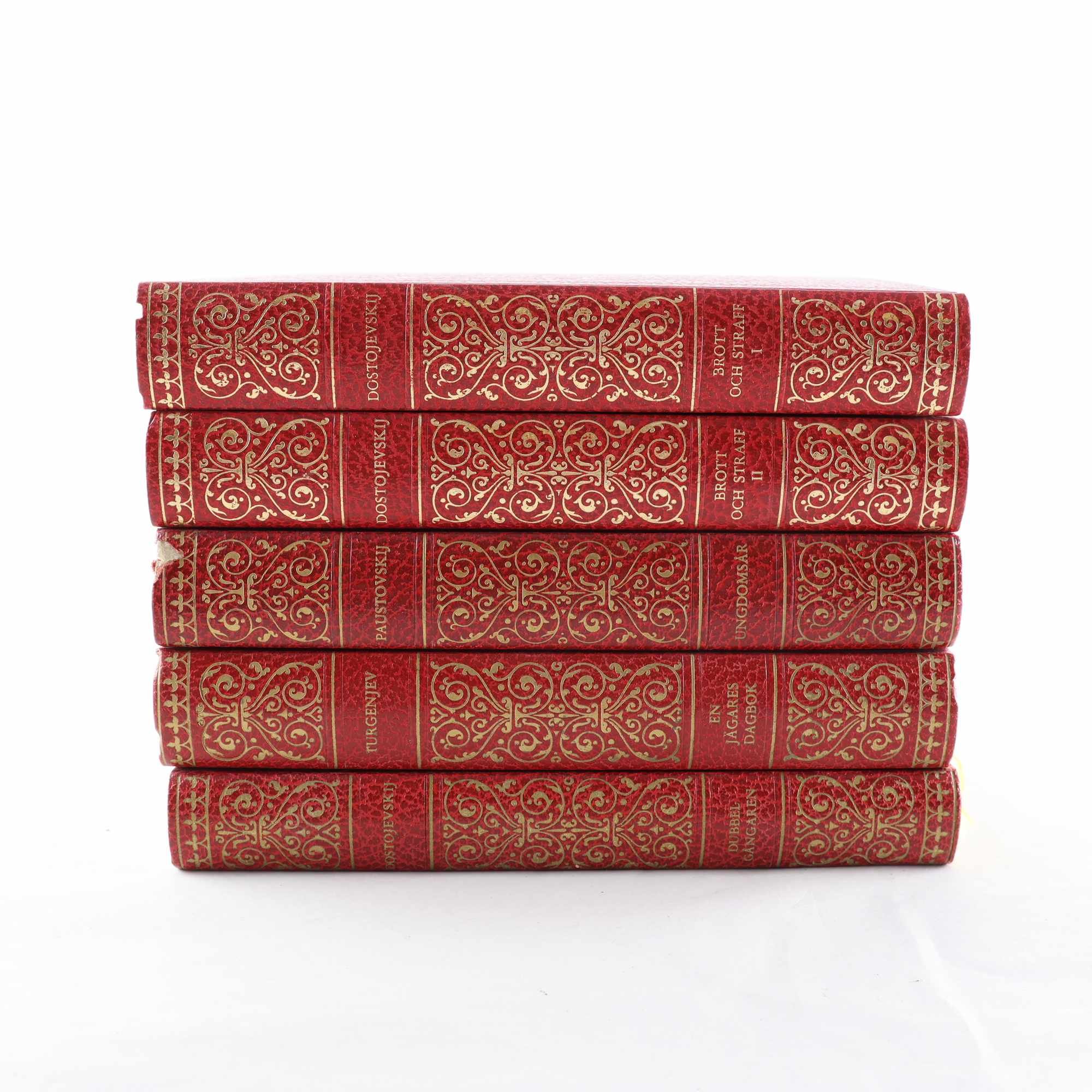 Bokpaket, Dostojevskij, Bokfrämjandet, 5 volymer