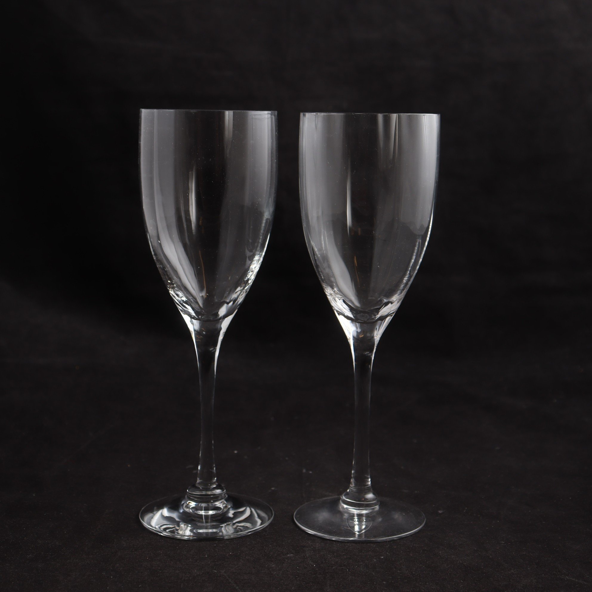 Vinglas, Orrefors Optica Symphony, Gunnar Cyrén, 2 st