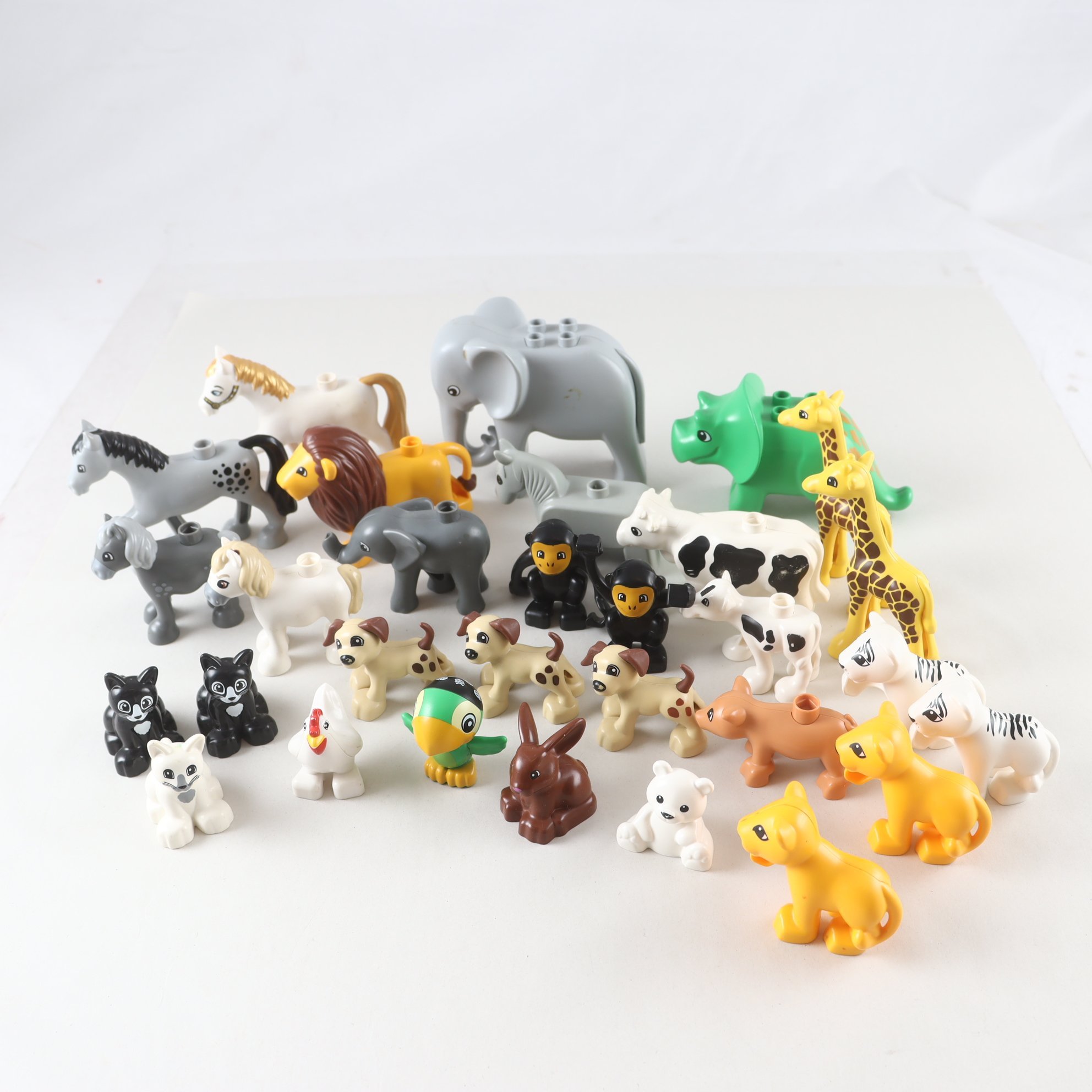 Lego, Duplo djur, blandat.