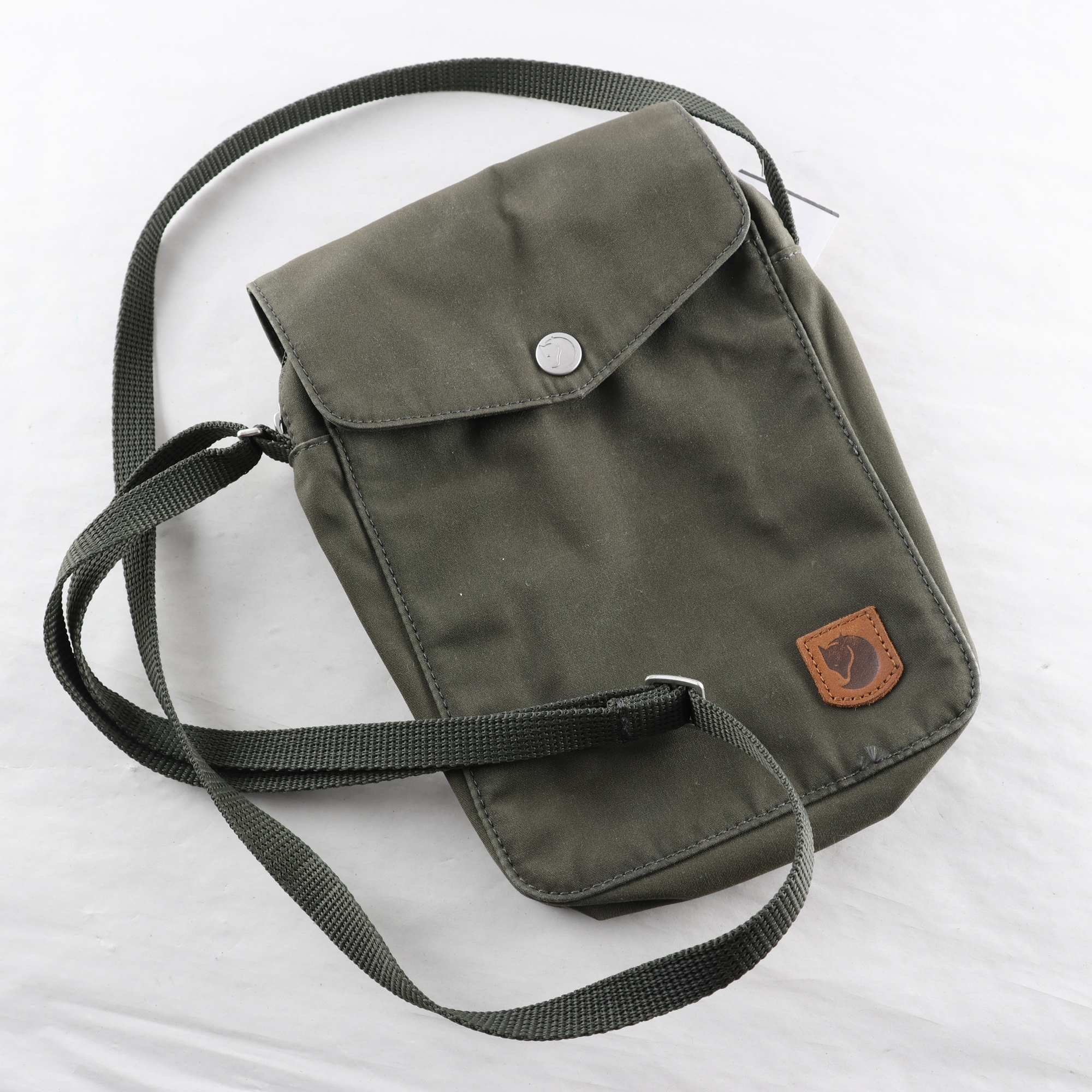 Liten väska, Fjällräven, G-1000, grön.