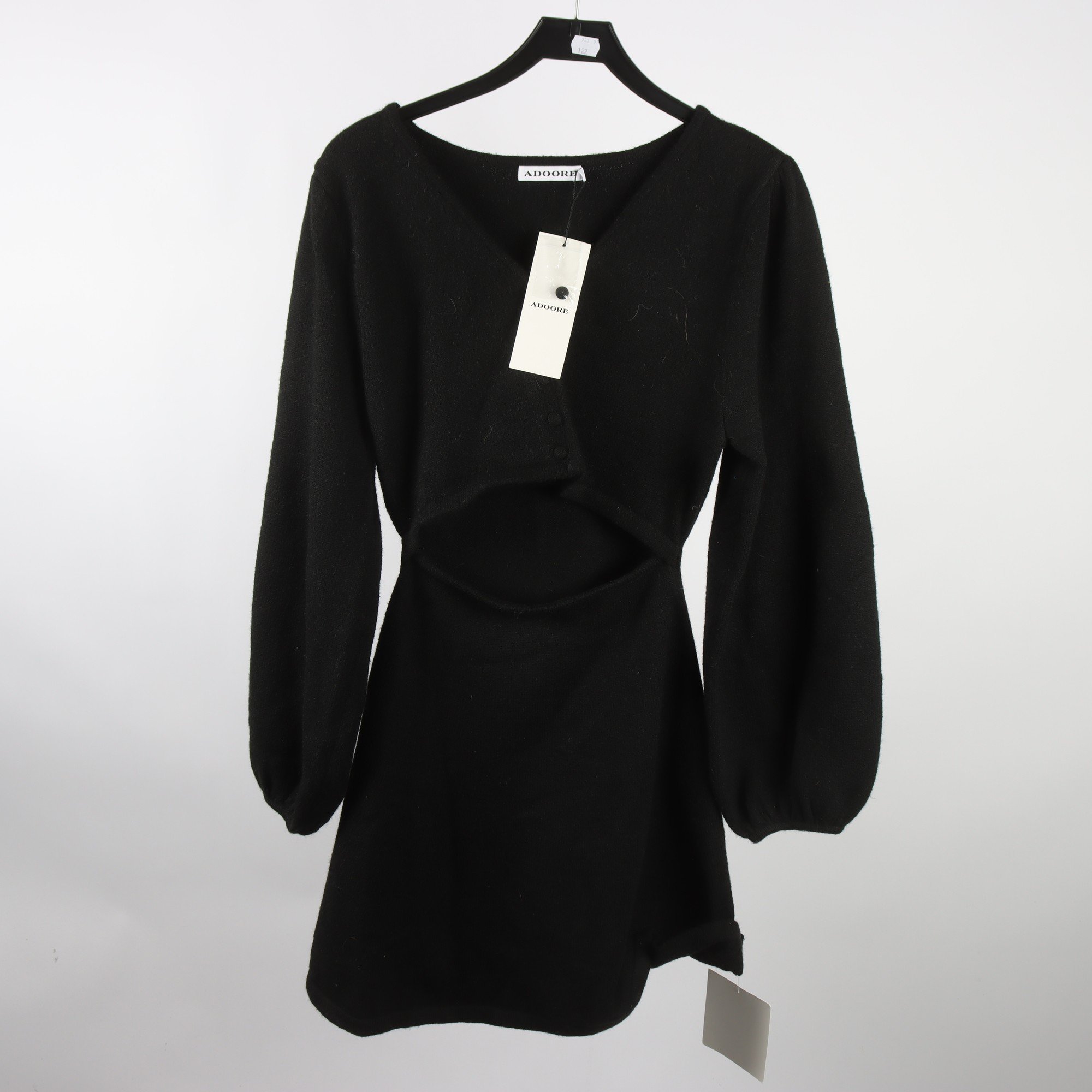 Klänning, Adoore, svart, stl. 36