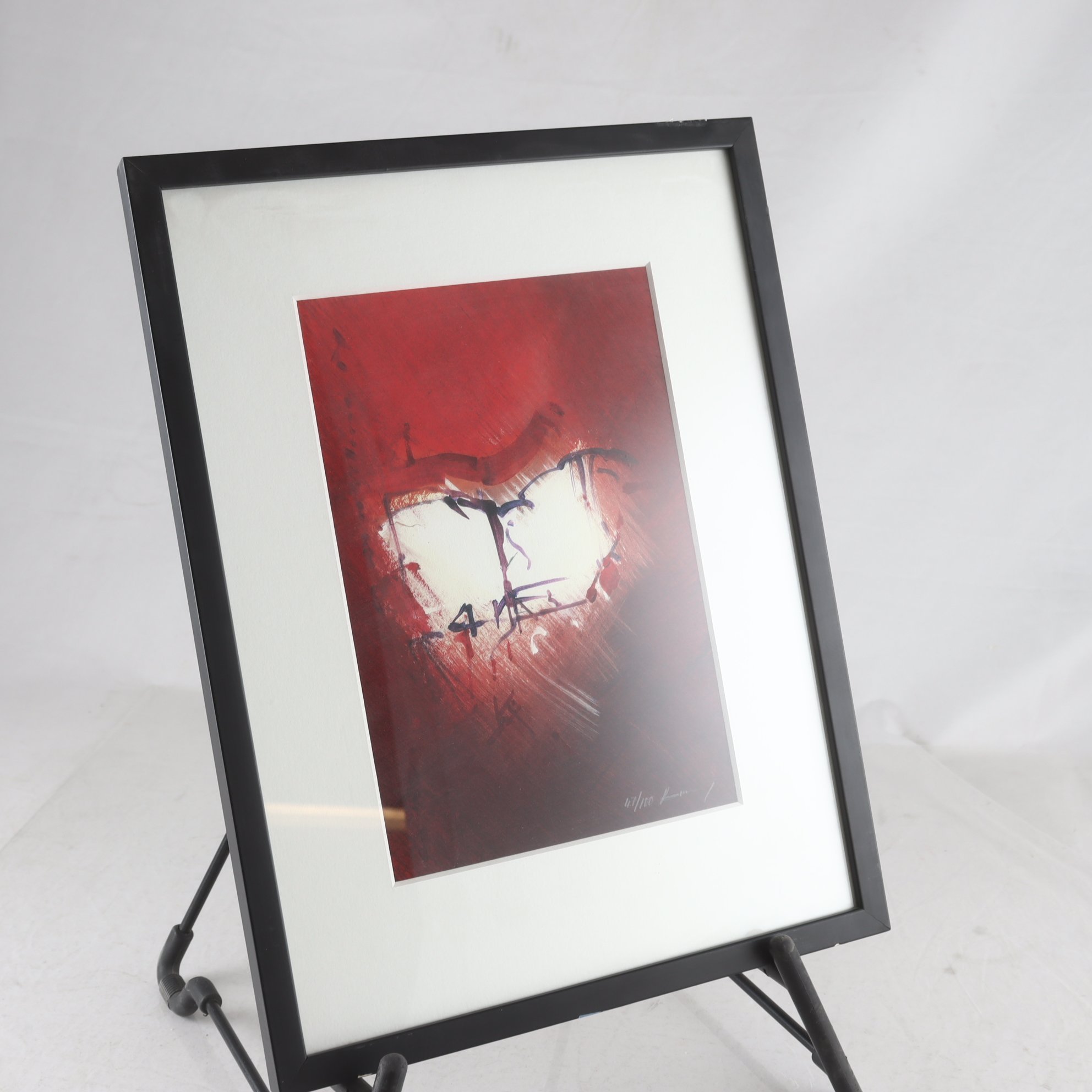 Inramat gicléetryck, Ibiza, Vladimir Kamendy, (1955-2014). Samfraktas ej.