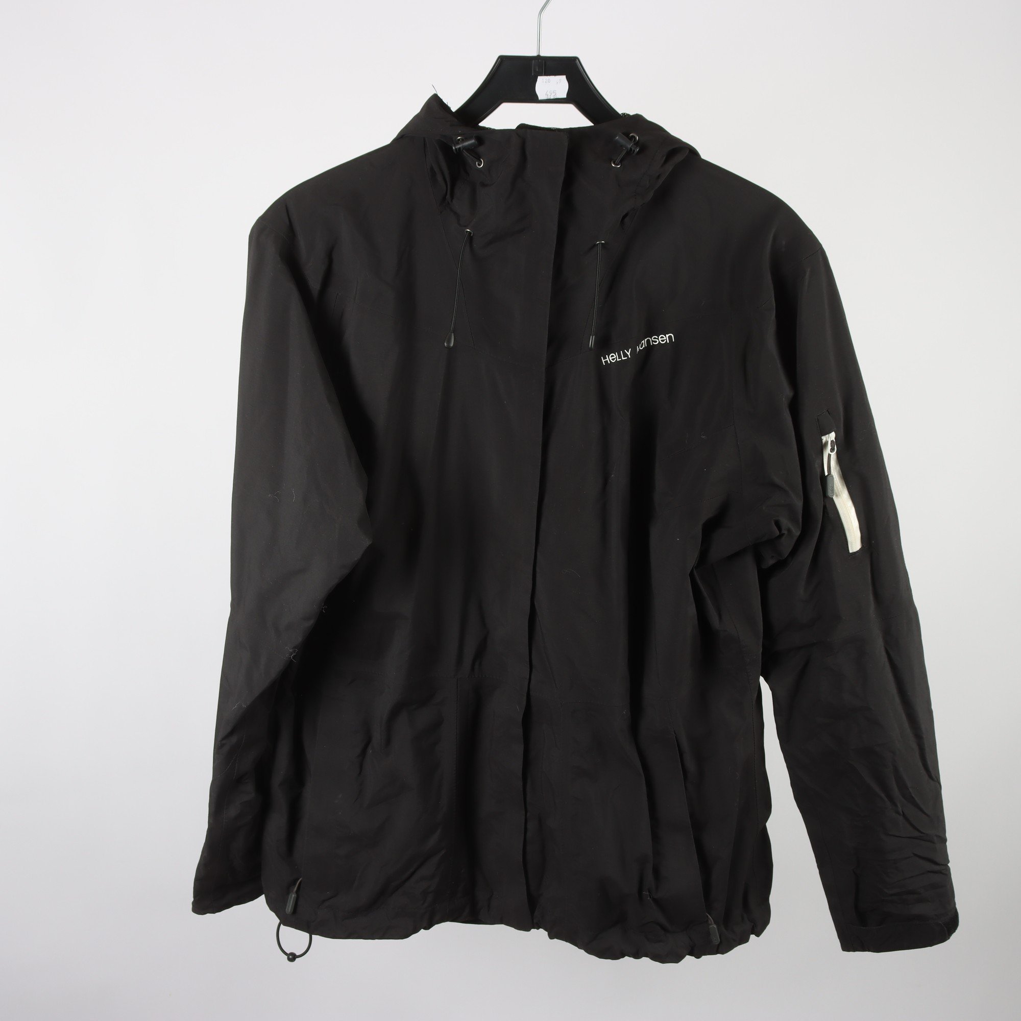 Vindjacka, Helly Hansen, svart, stl. XL.