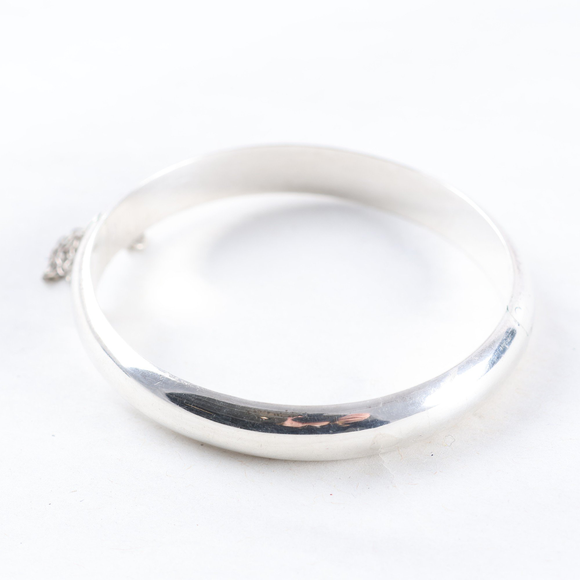 Armring, silver, vikt: 12.1g