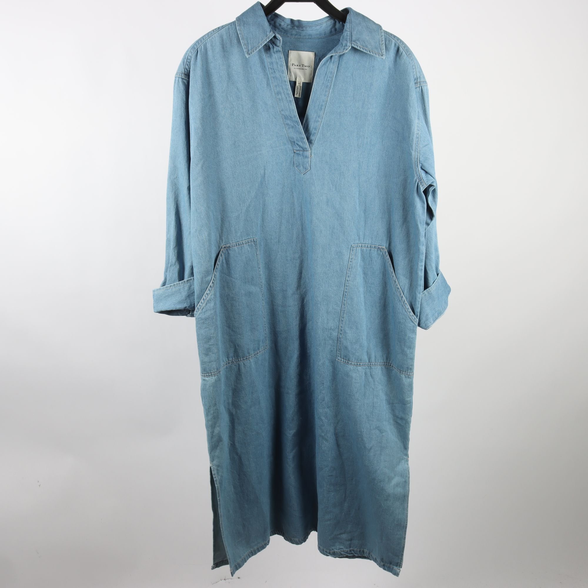 Jeansklänning, Part Two, blå, stl. 42