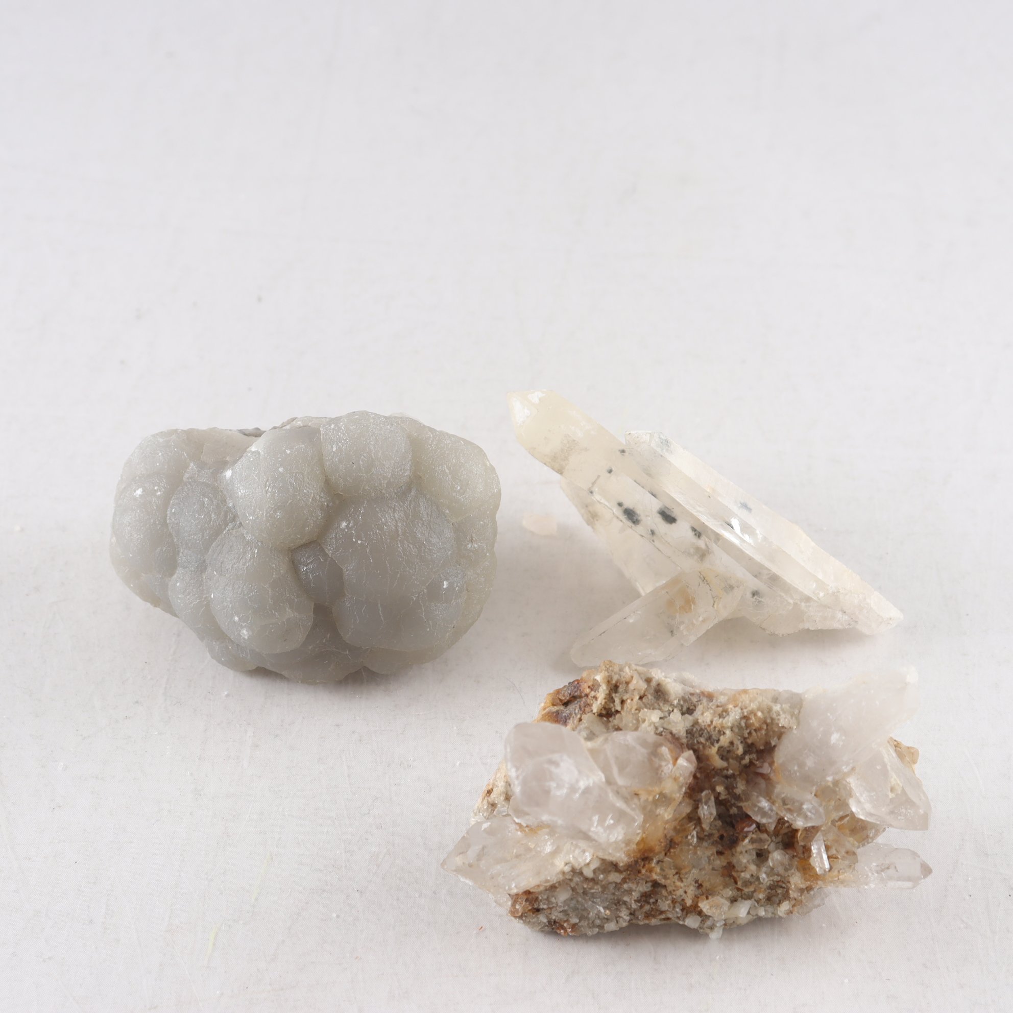 Kristaller, stenar, 3 st