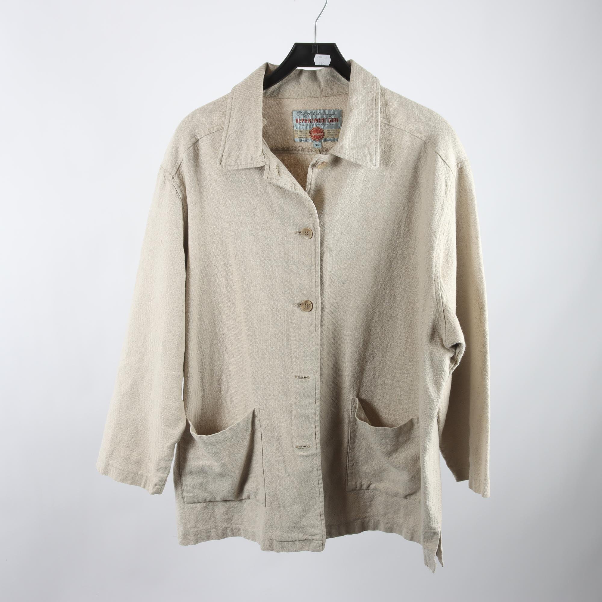 Jacka, Department Girl, beige, retro, stl. 44.