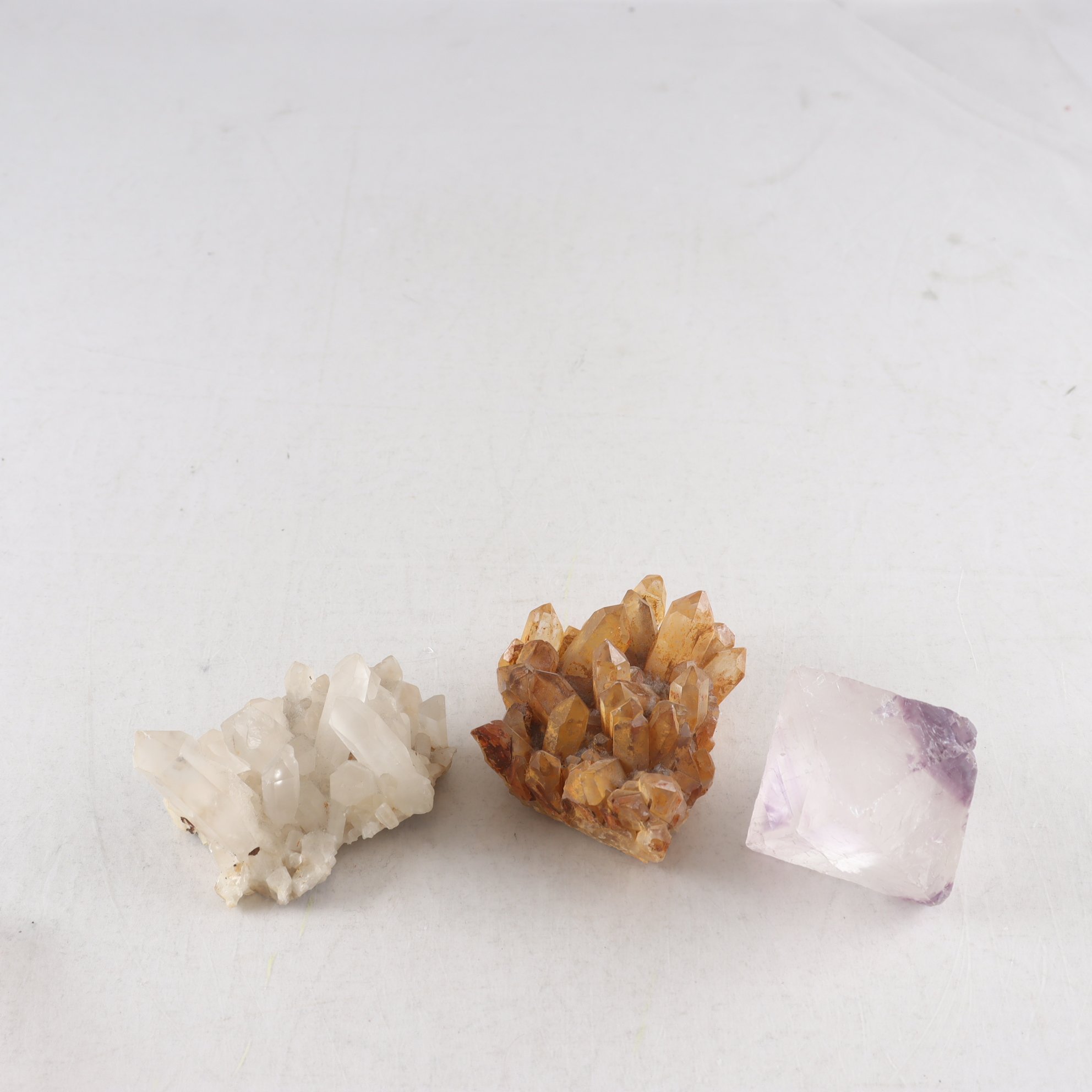 Kristaller, stenar, 3 st