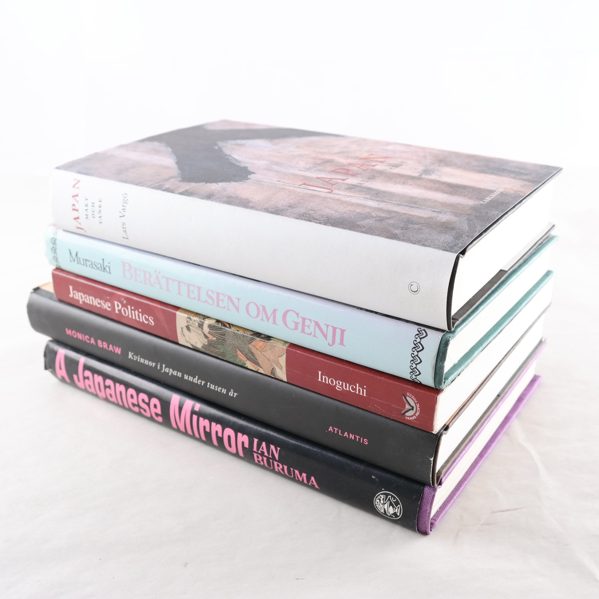 Japansk kultur och kulturhistoria, bokpaket med 5 volymer