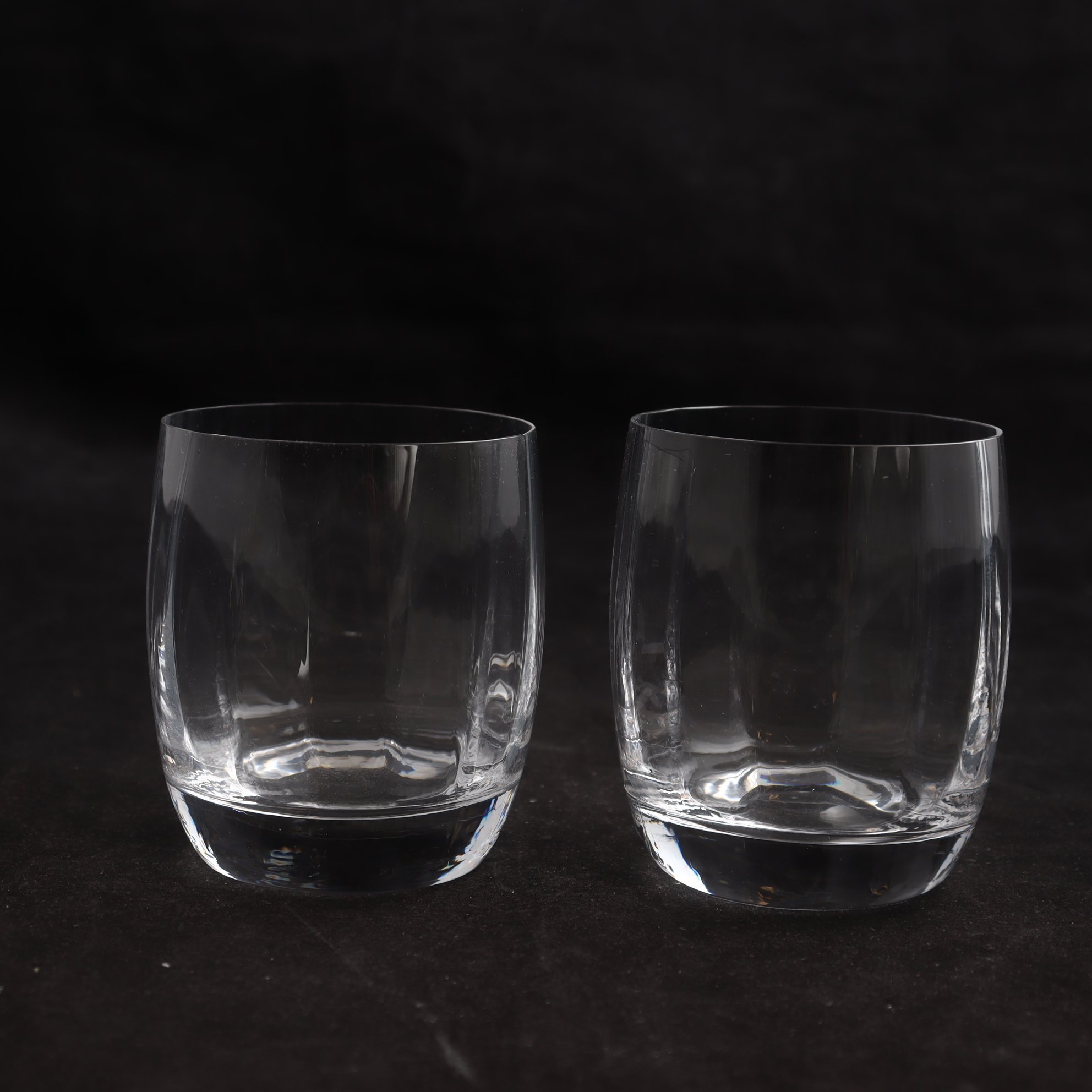 Glas, Orrefors Optica Symphony, Gunnar Cyrén, 2 st
