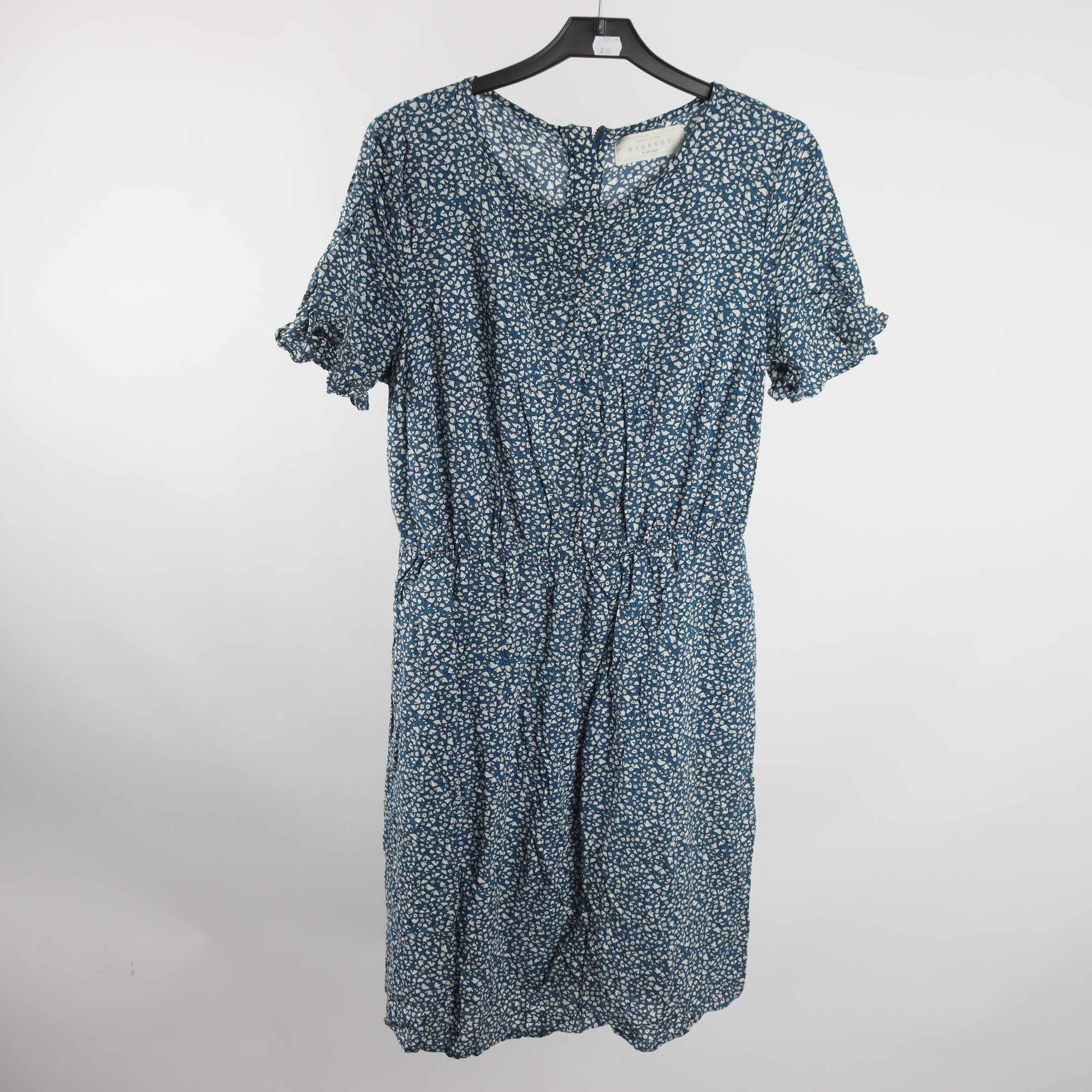 Klänning, Weekend x John Lewis, blå, vit, stl. ca. S/M.