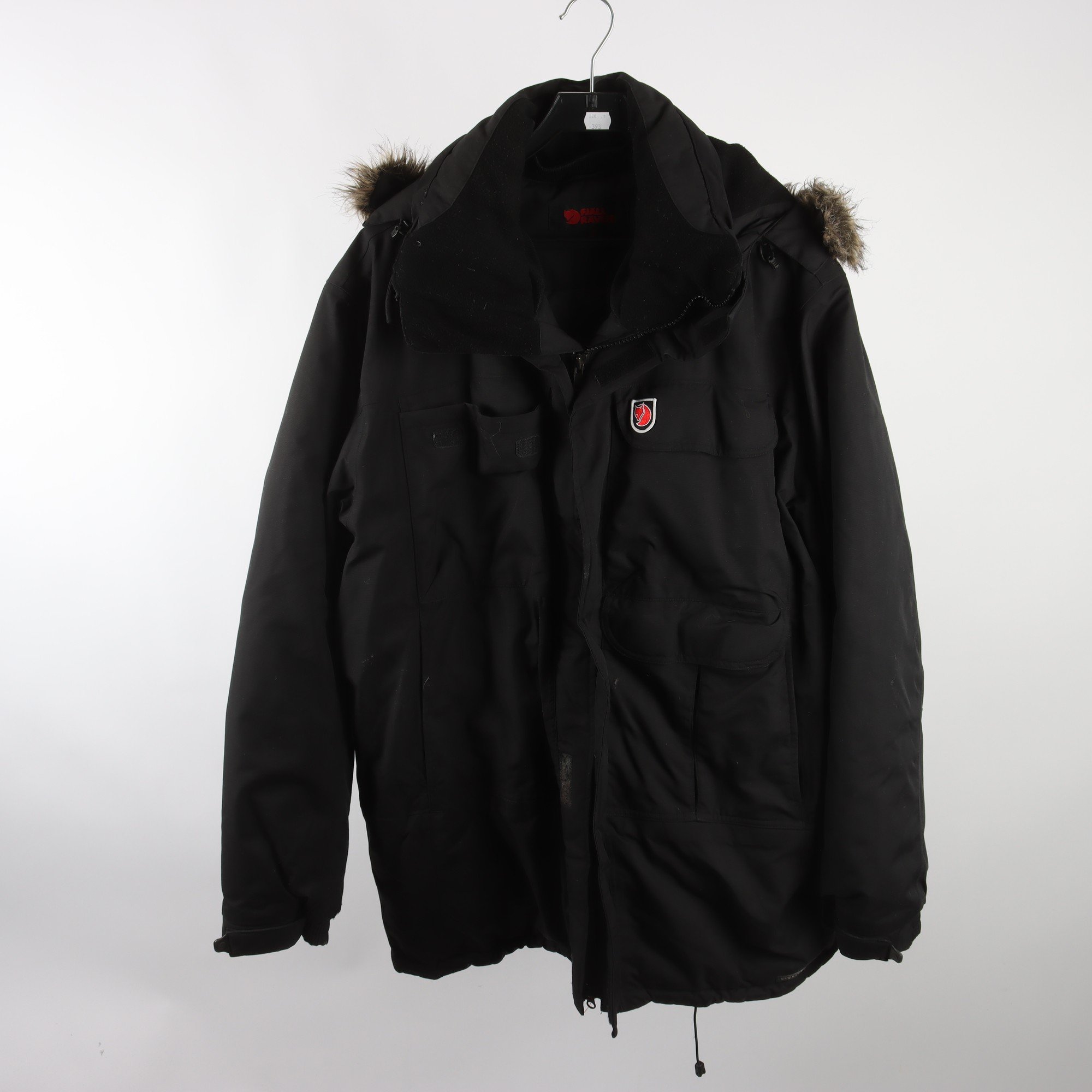Vinterjacka, Fjällräven, svart, stl. XL.