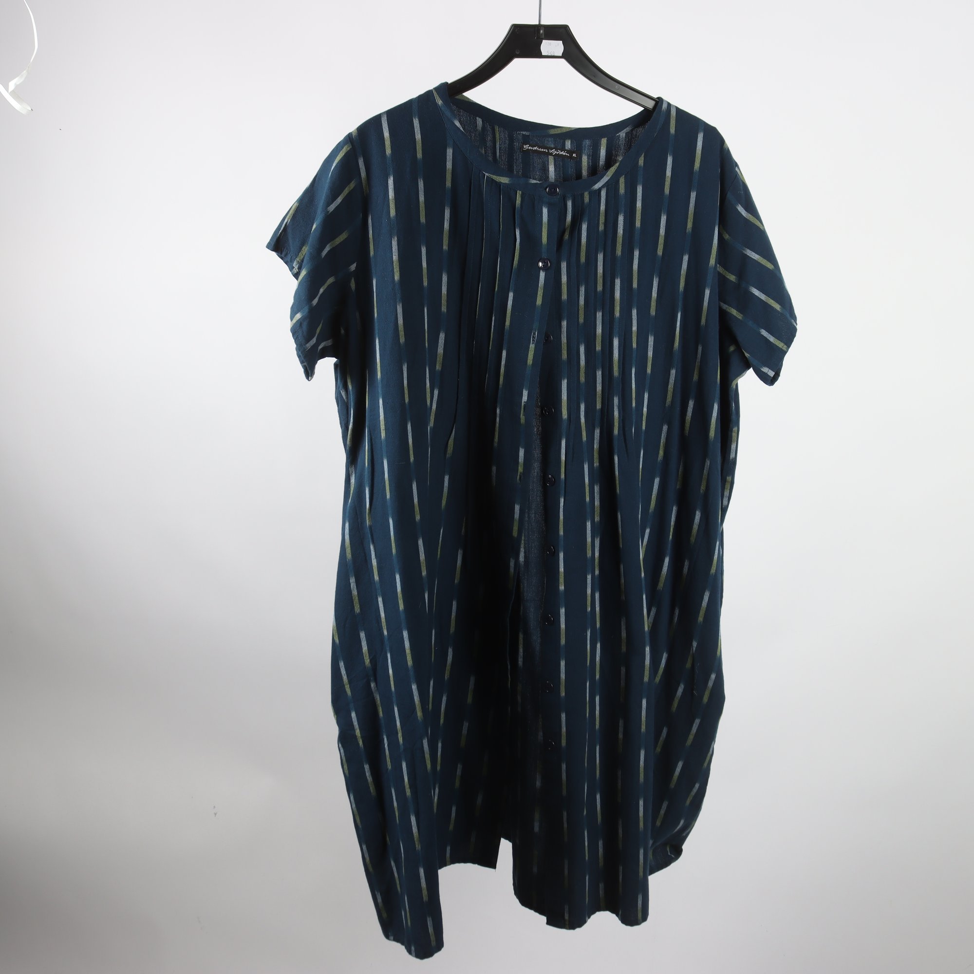 Klänning, Gudrun Sjödén, blå, stl. XL.