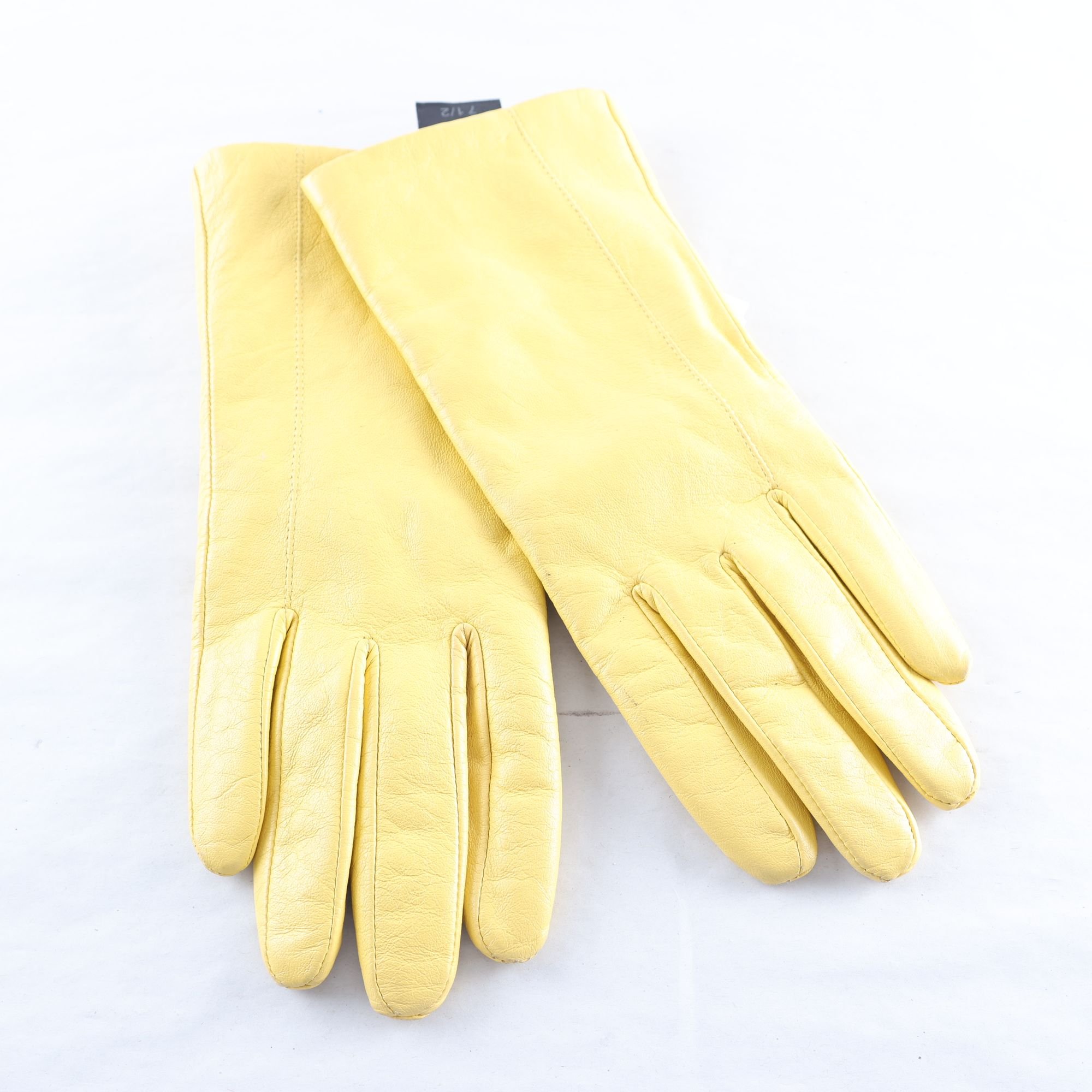 Handskar, Åhlens, läder, stl. 7.5