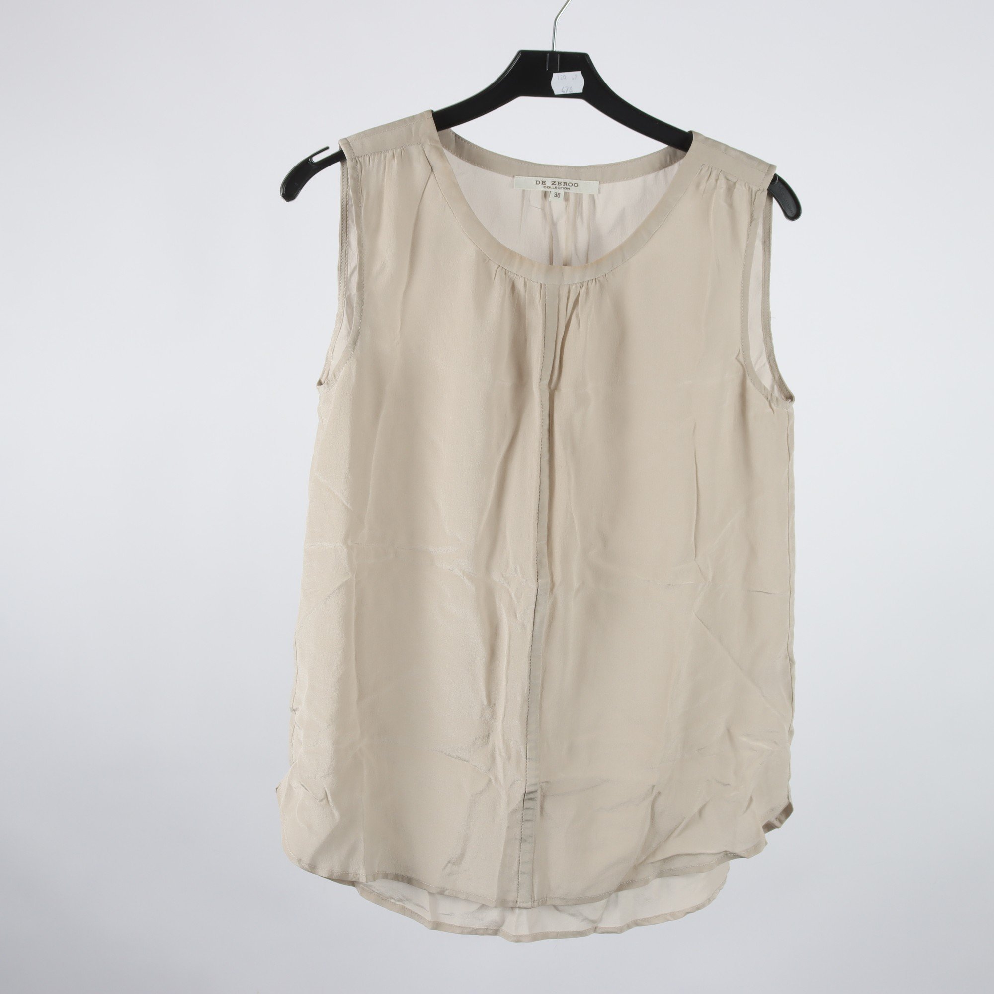 Linne, De Zeroo, beige, 100% mulberry, stl. 36.