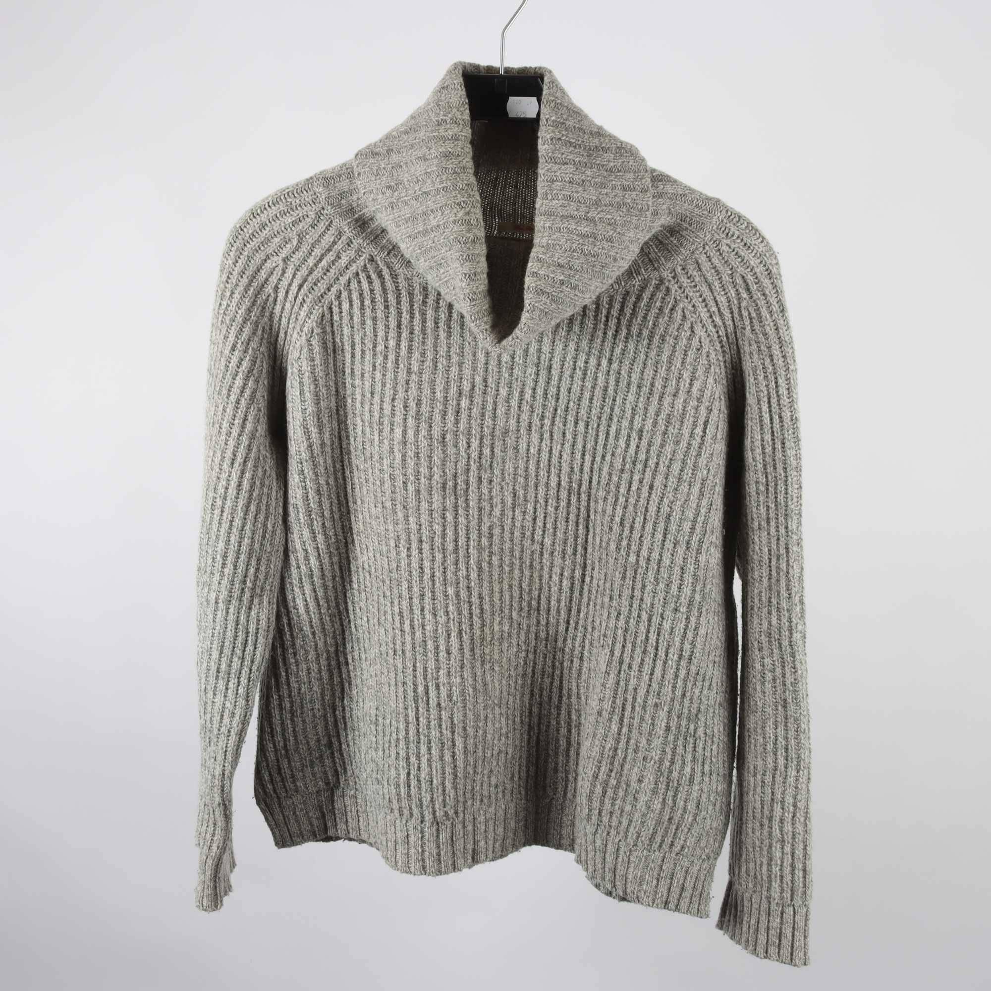 Tröja, Gant, Rugger, grå, ull, stl. M.