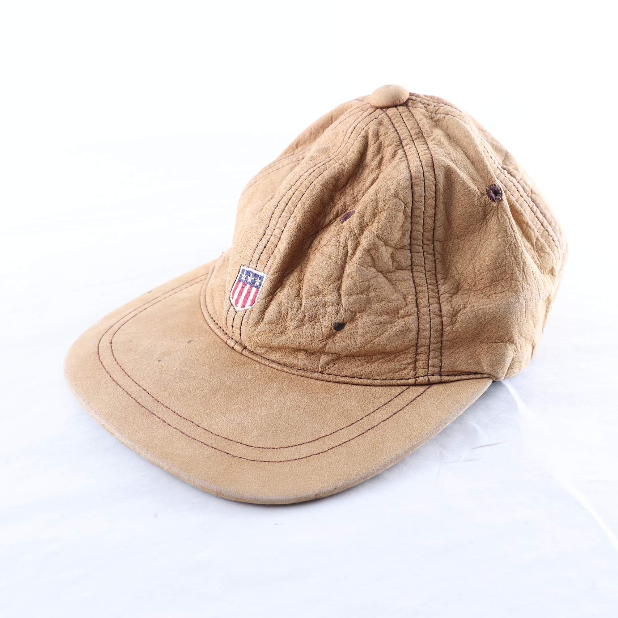 Keps, Gant, läder, one size