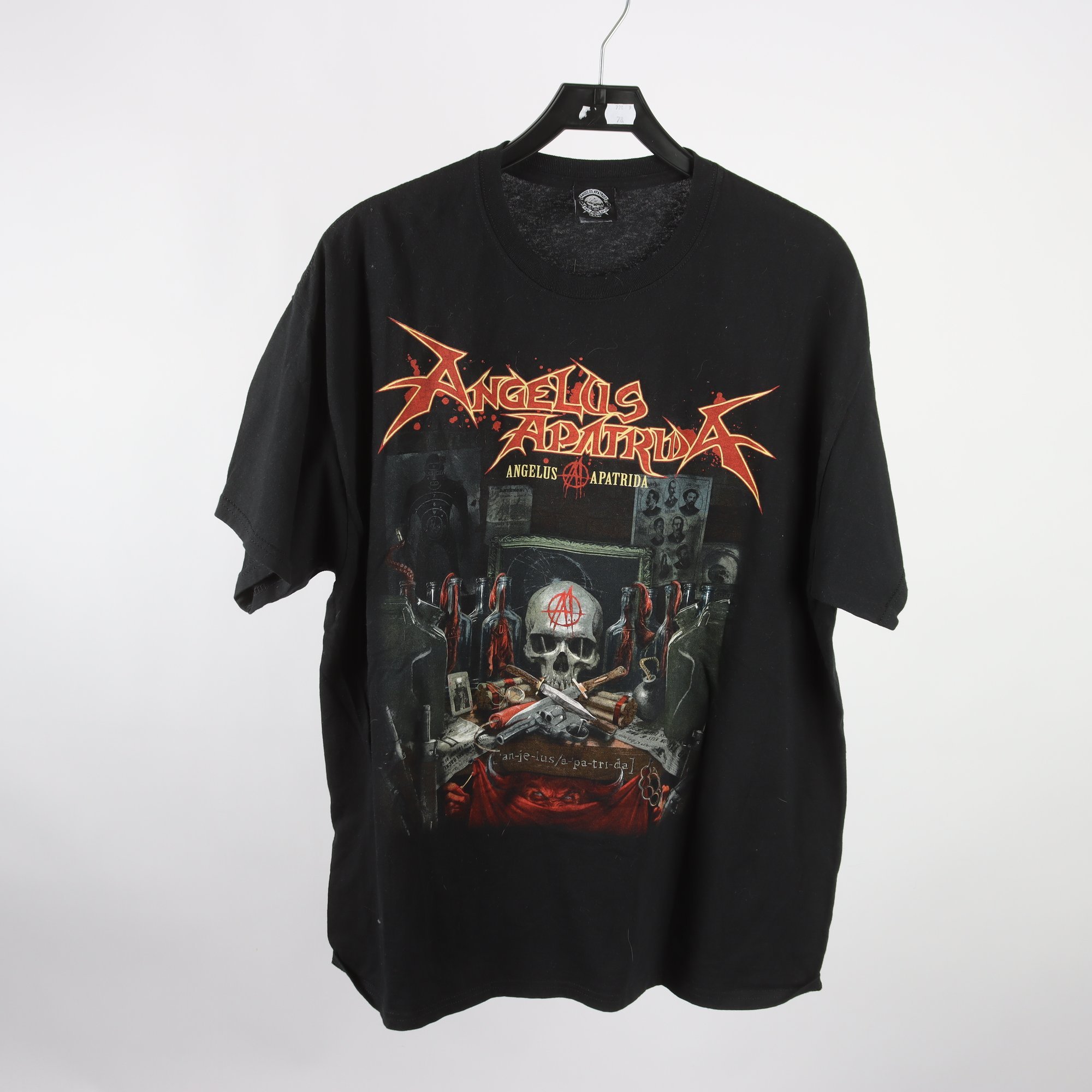 T-shirt, Angelus Apatrida, svart, stl. XL