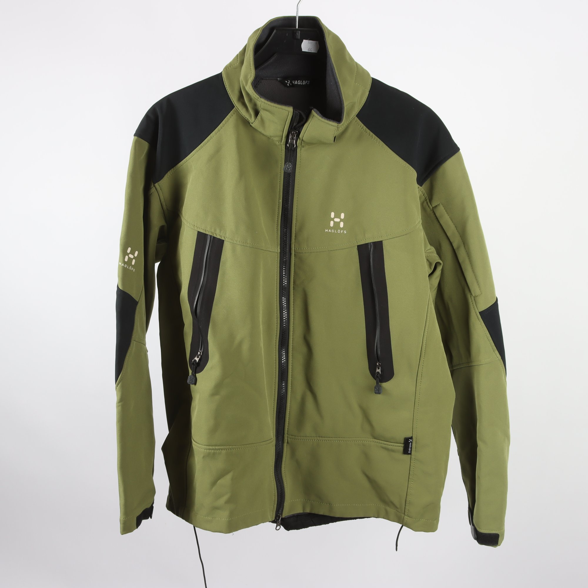 Jacka, Haglöfs, grön, svart, stl. M