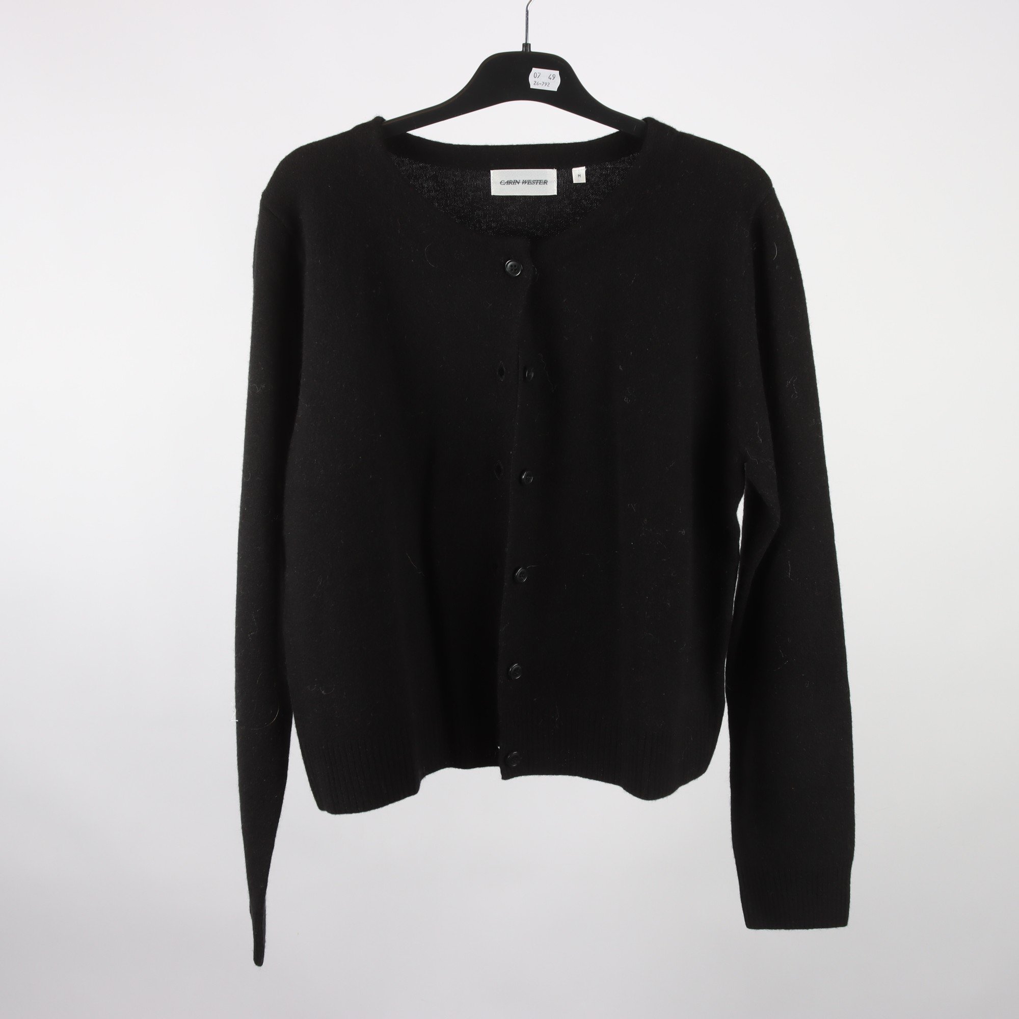 Stickad kofta, Carin Wester, stl. M