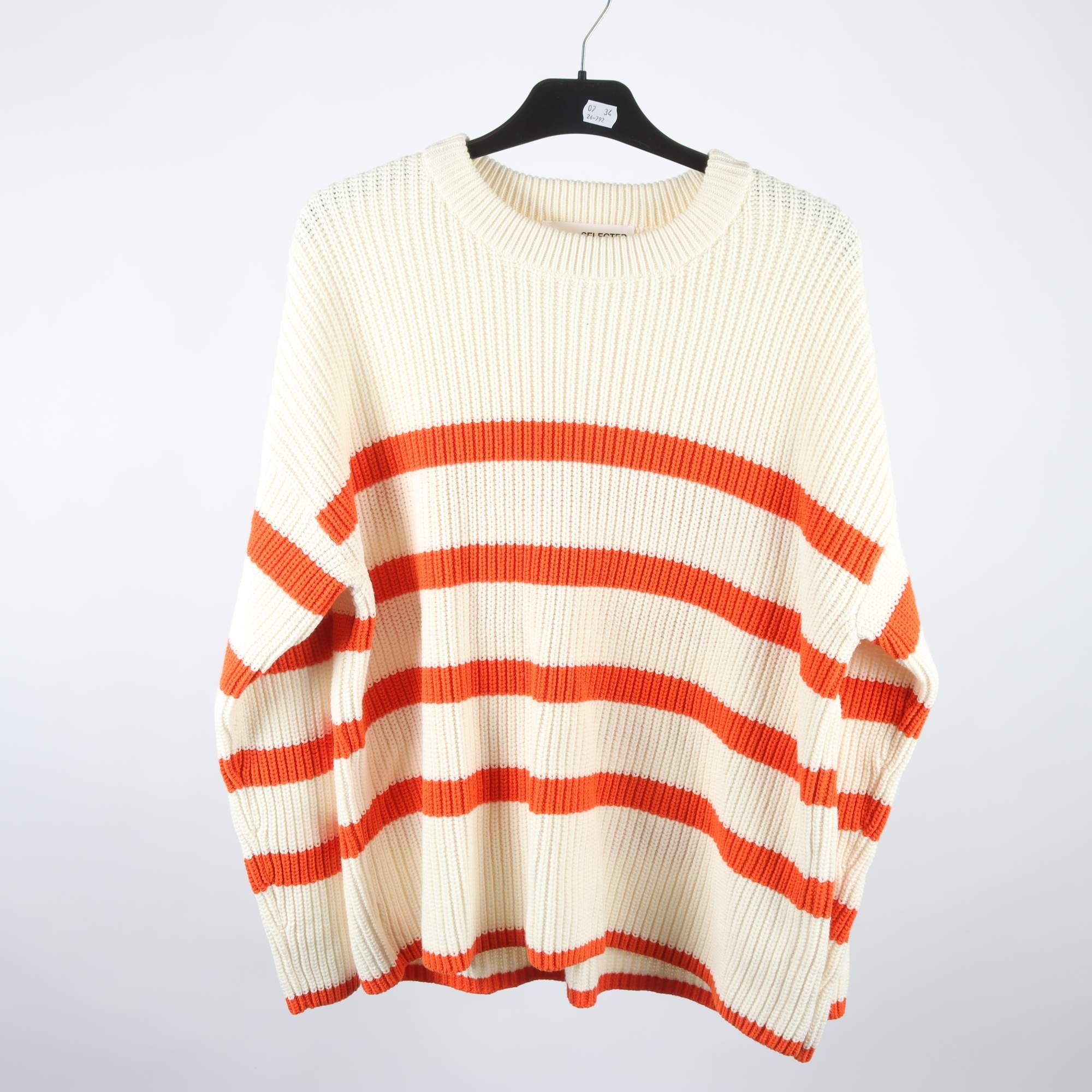 Stickad tröja, Selected Femme, stl. L