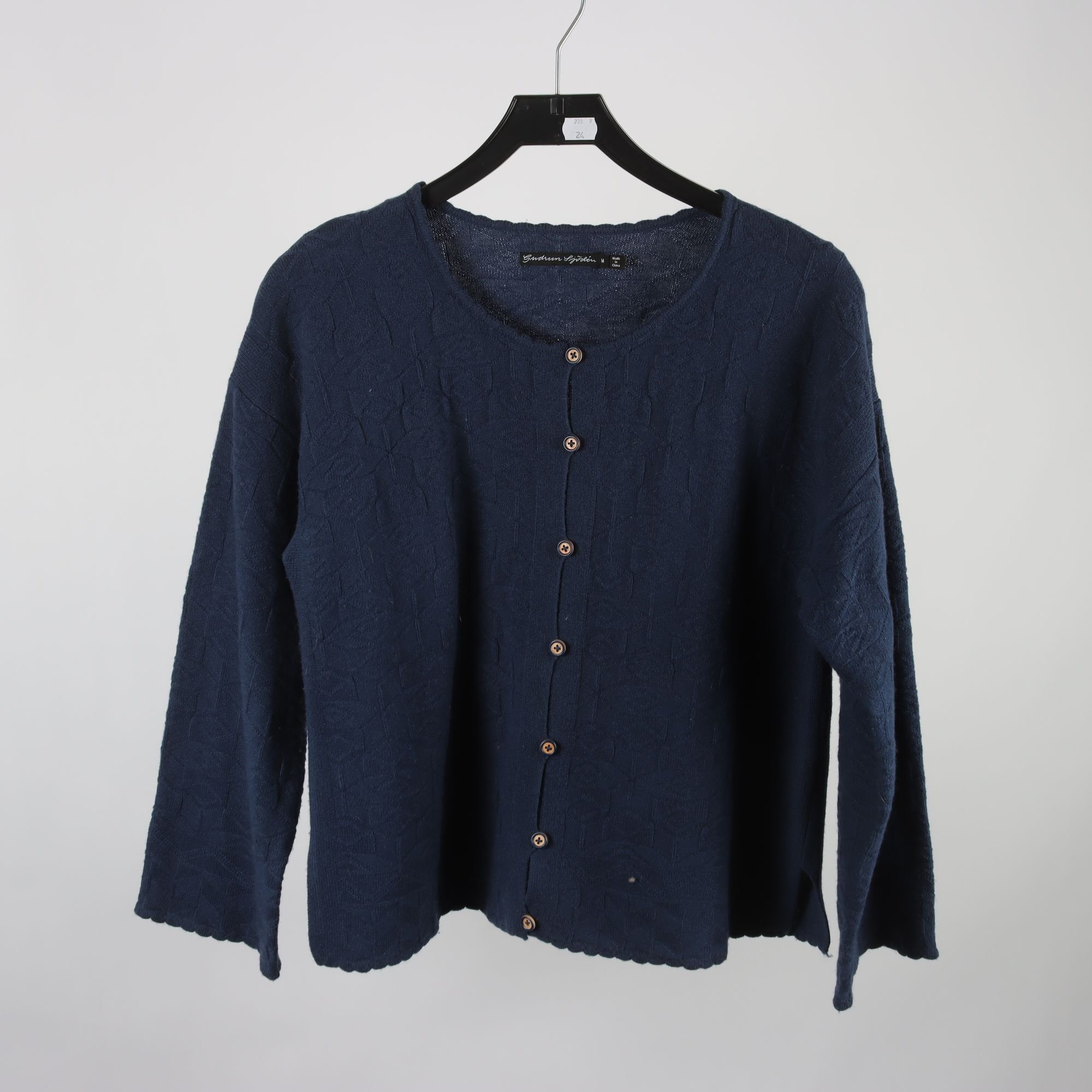 Kofta, Gudrun Sjödèn, blå, stl. M