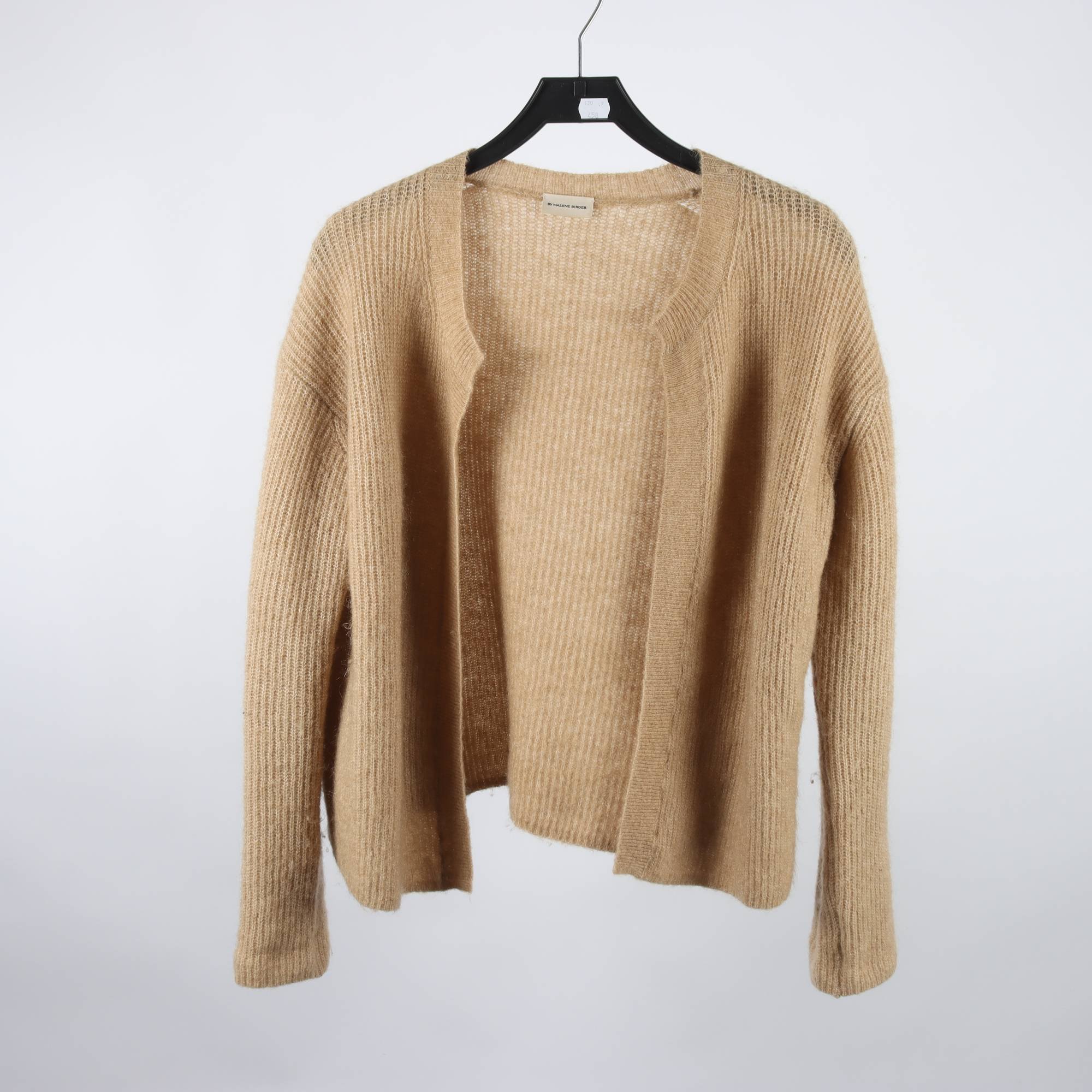 Kofta, By Malene Birger, ljusbrun, ull, alpaca, stl. XXS.