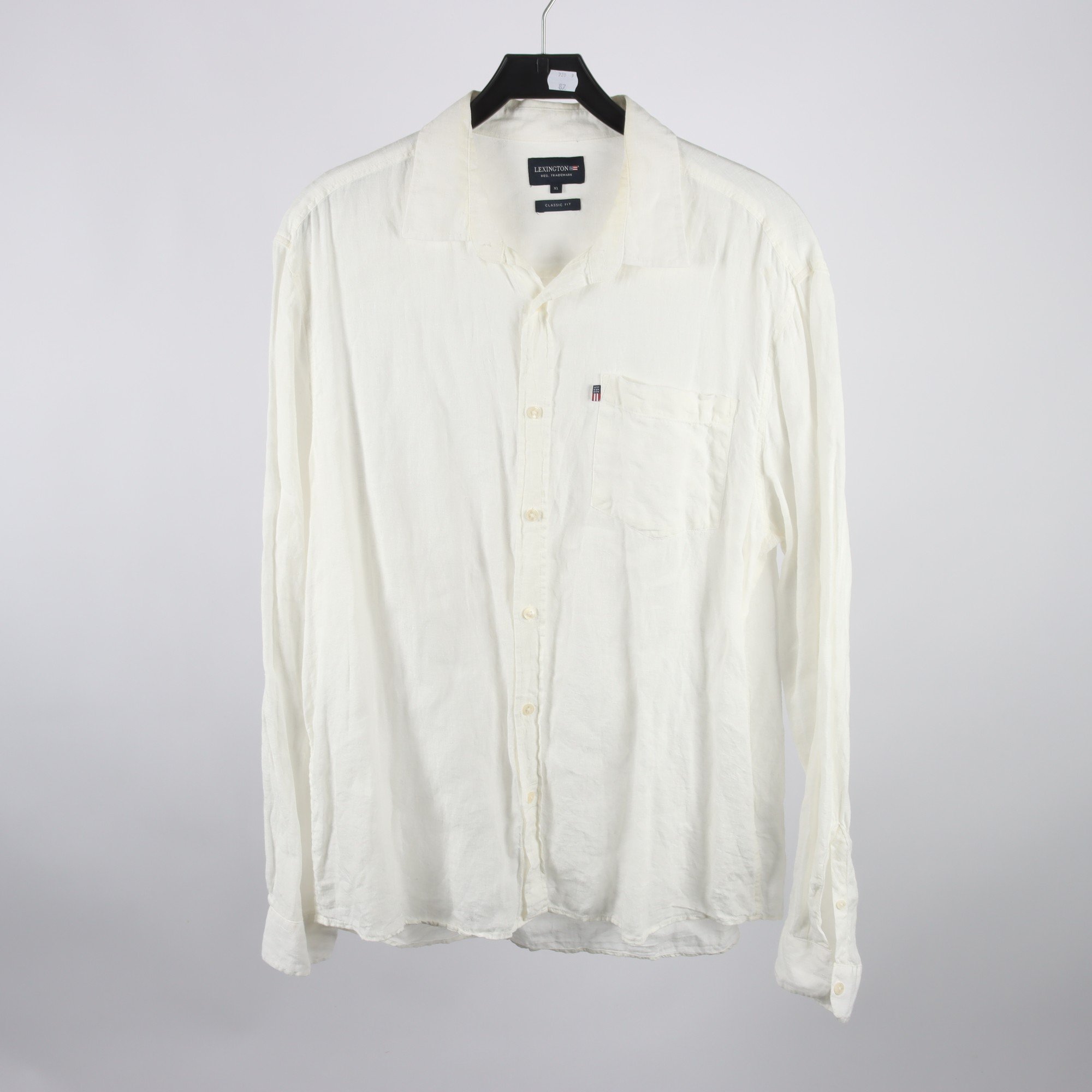Skjorta, Lexington, vit, stl. XL