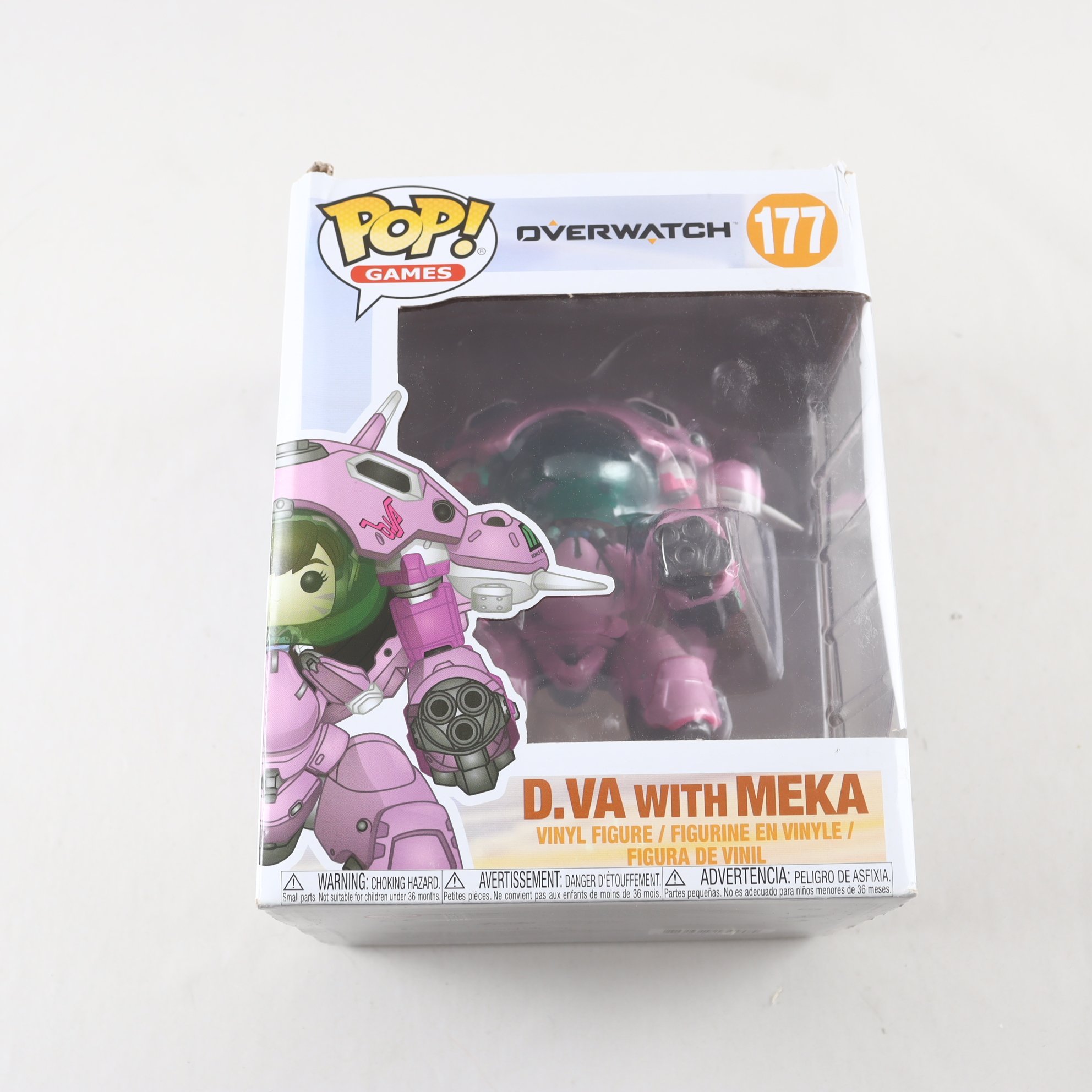 Figur, Funko pop, overwatch nr 177, i org ask.
