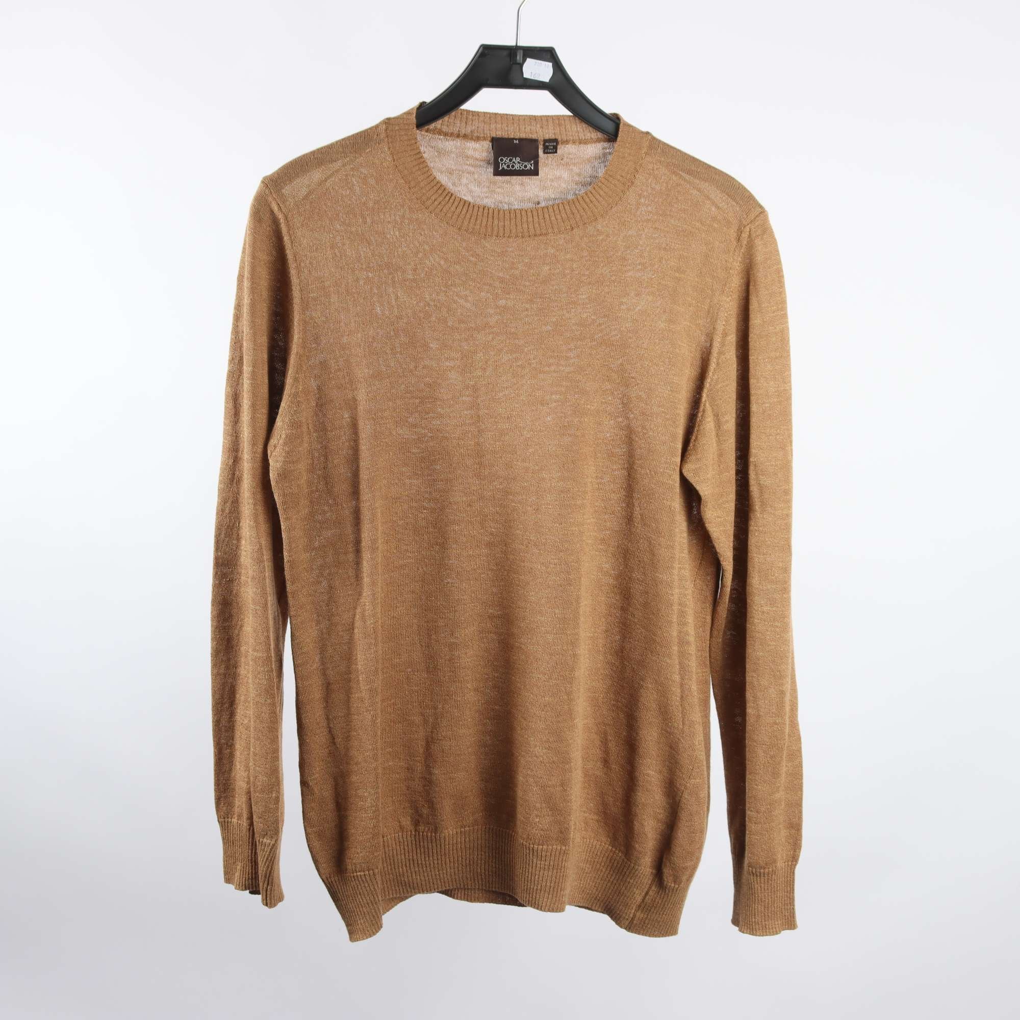Tröja, Oscar Jacobson, brun, stl. M