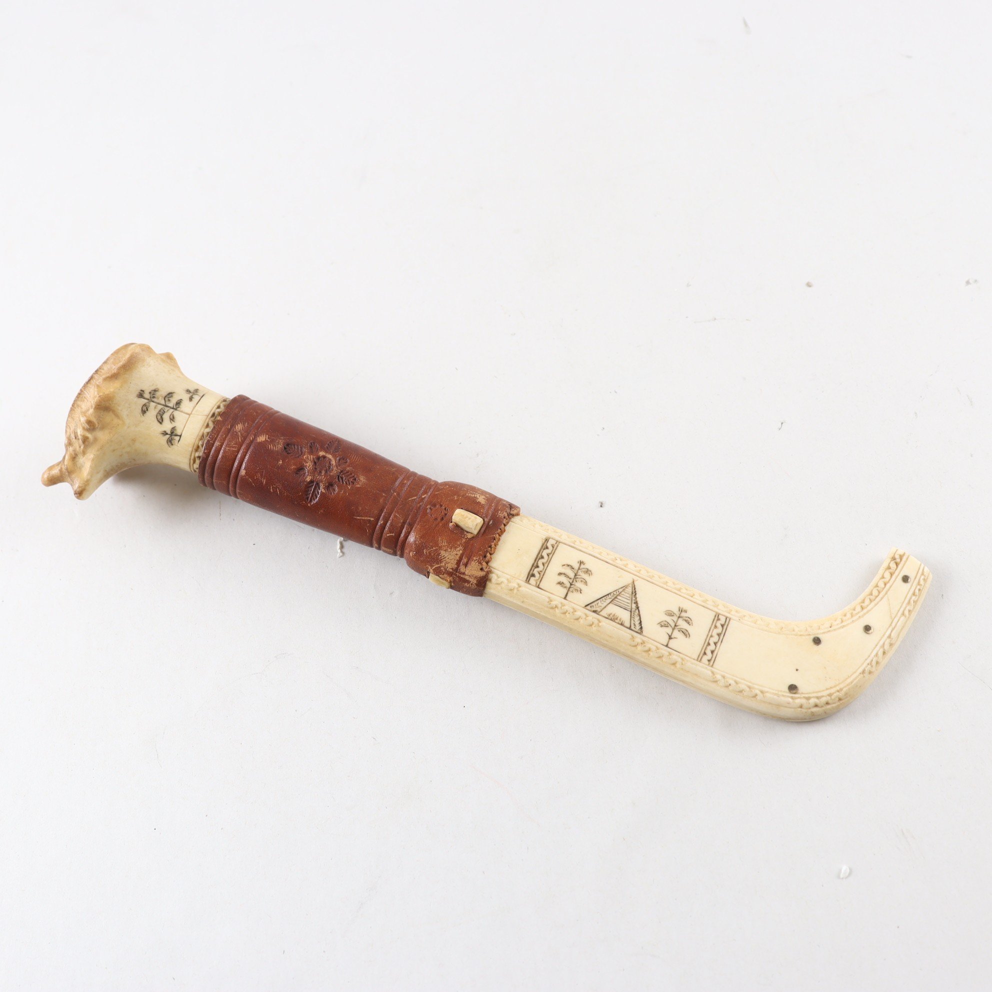 Renhornskniv, från 40/50 talet