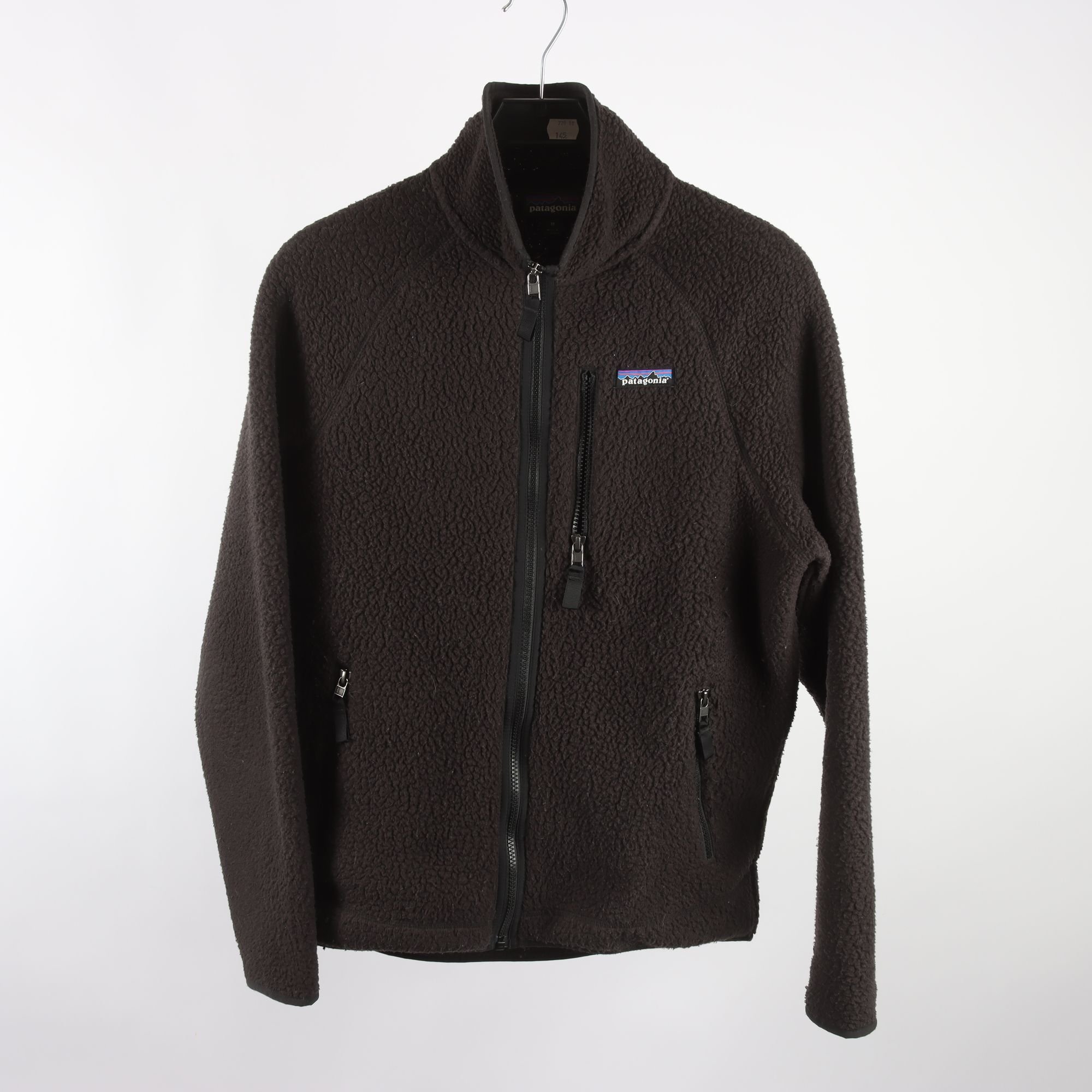 Fleecetröja, Patagonia, svart, stl. M