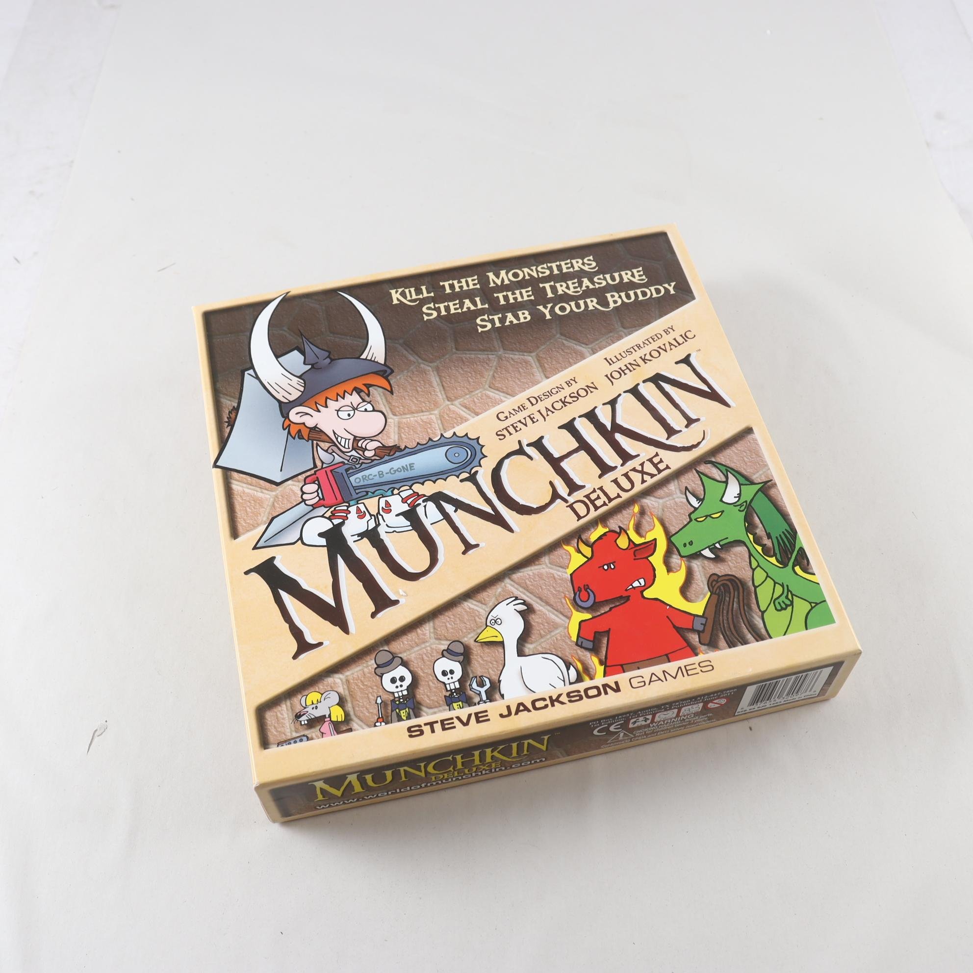 Spel, Munchkin deluxe, steve jackson games.