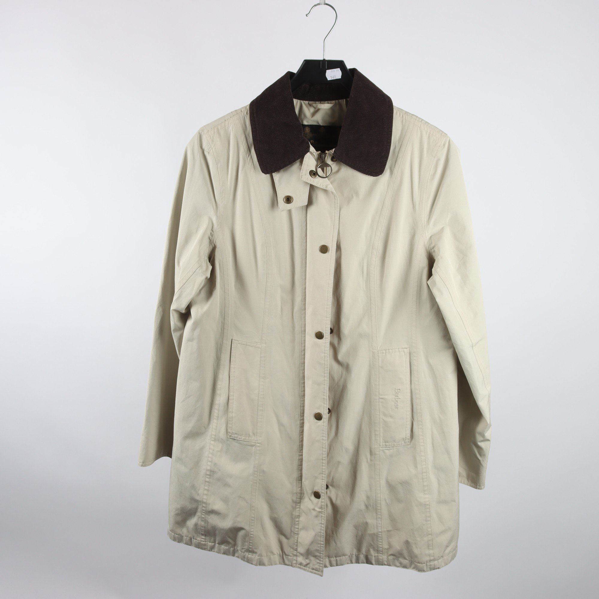 Vårjacka, barbour, beige, stl. 38