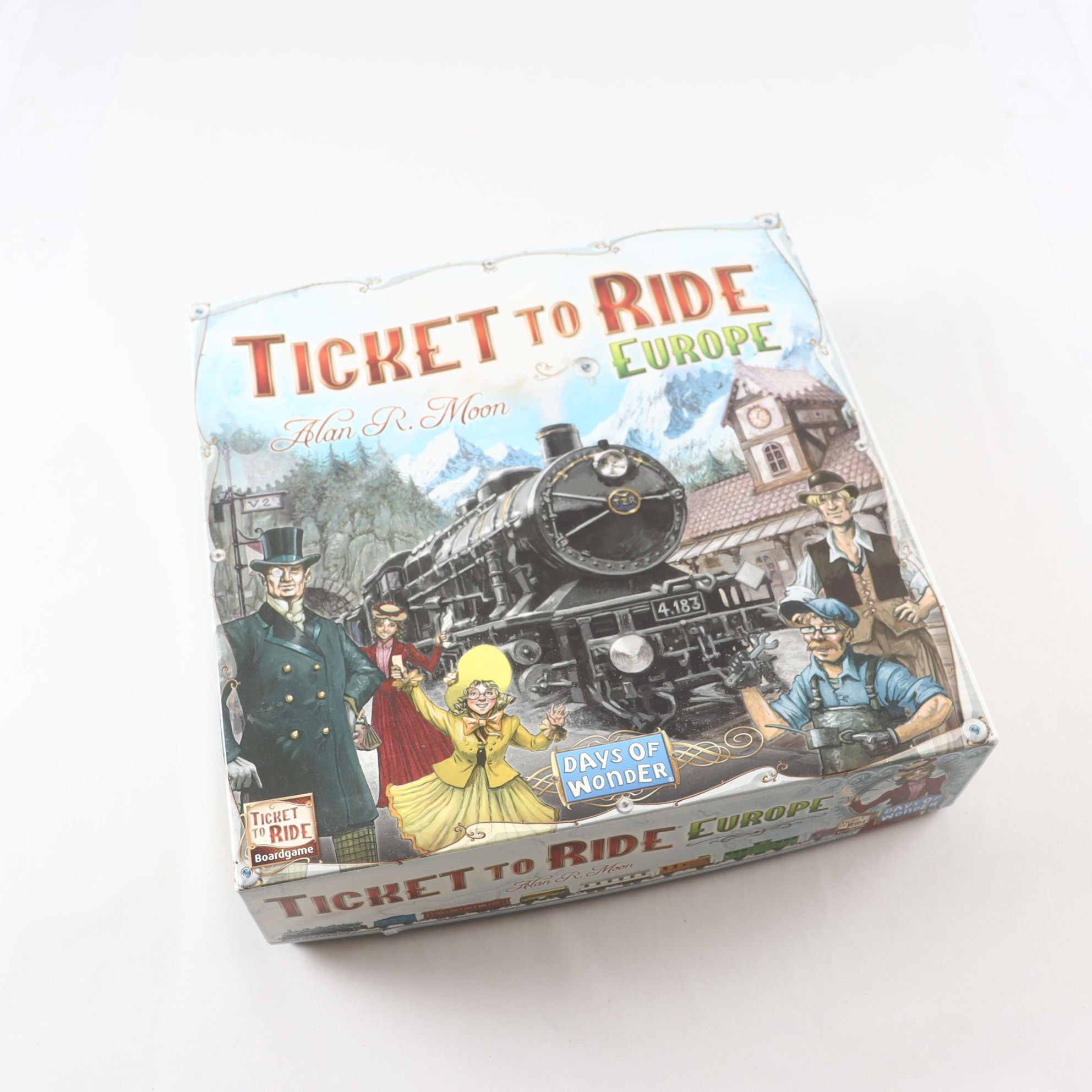 Spel, Ticket to ride, europe.