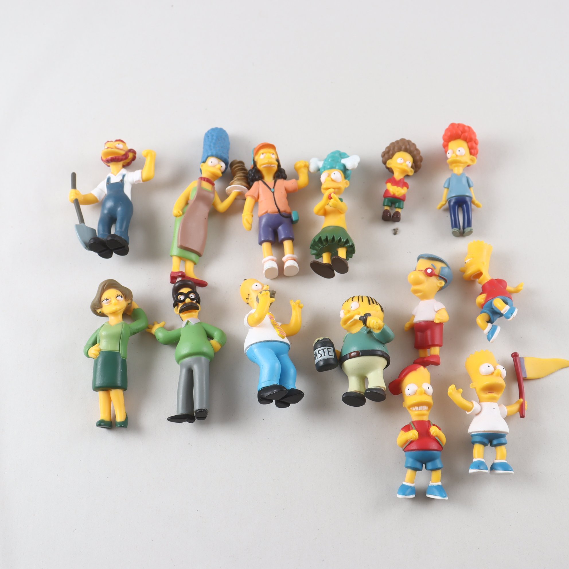 Figurer, The simpsons, blandat.